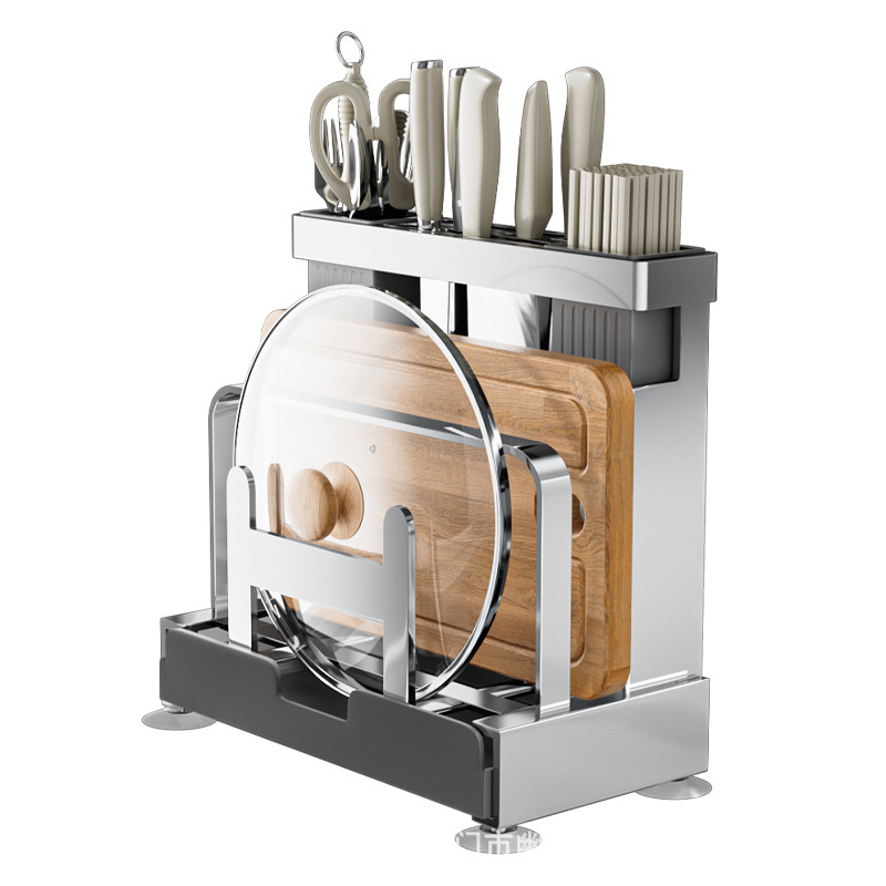 不銹鋼多功能廚房置物架