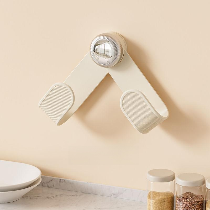 奶油吸盤旋轉鍋蓋架