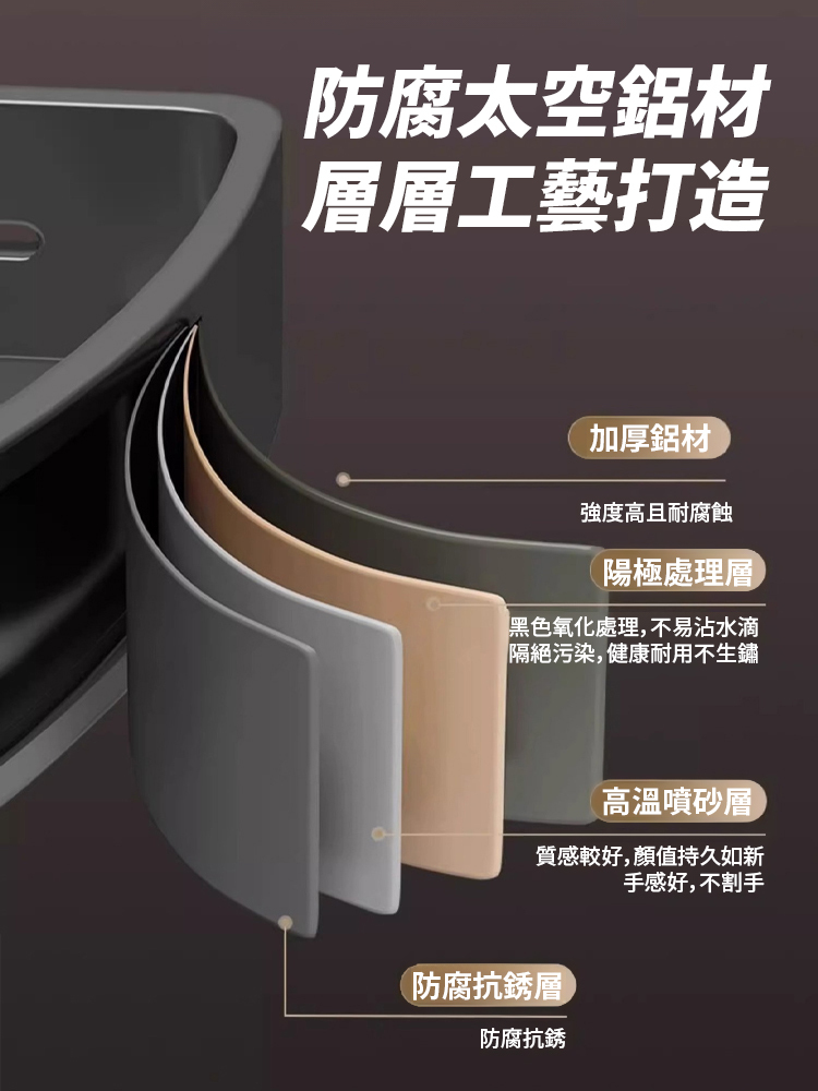 水龍頭瀝水置物架【1秒收納 1s storage】