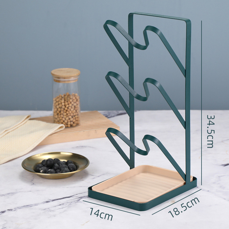 多功能檯面鍋蓋置物架【1秒收納 1s storage】