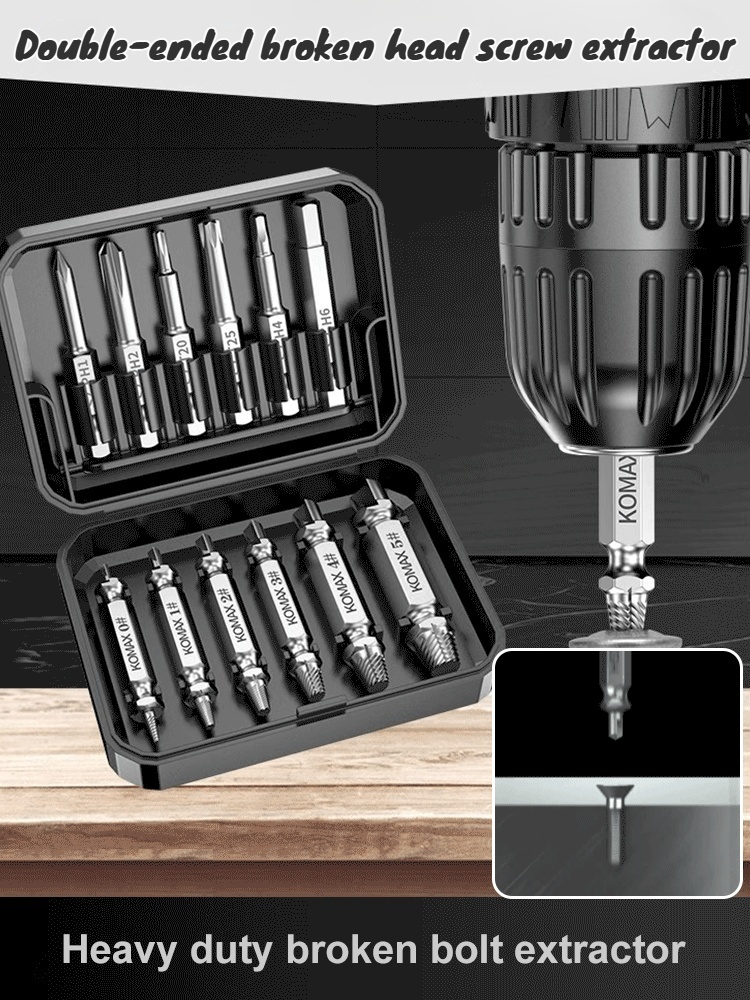 😩Feeling frustrated with broken screws during repairs?  🛠️Try this broken screw extractor!   