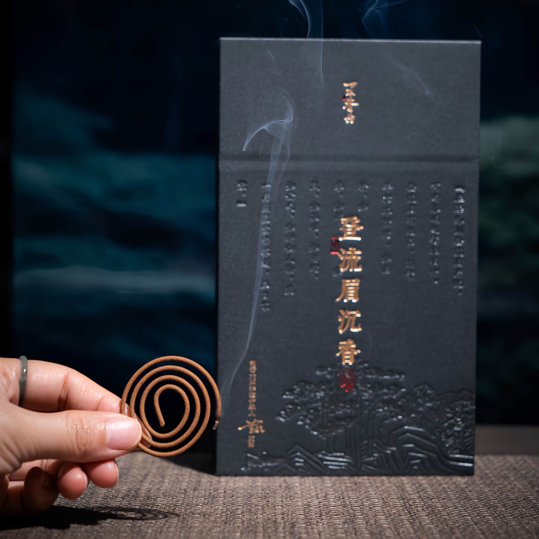 Dengliumei Agarwood Coil Incense