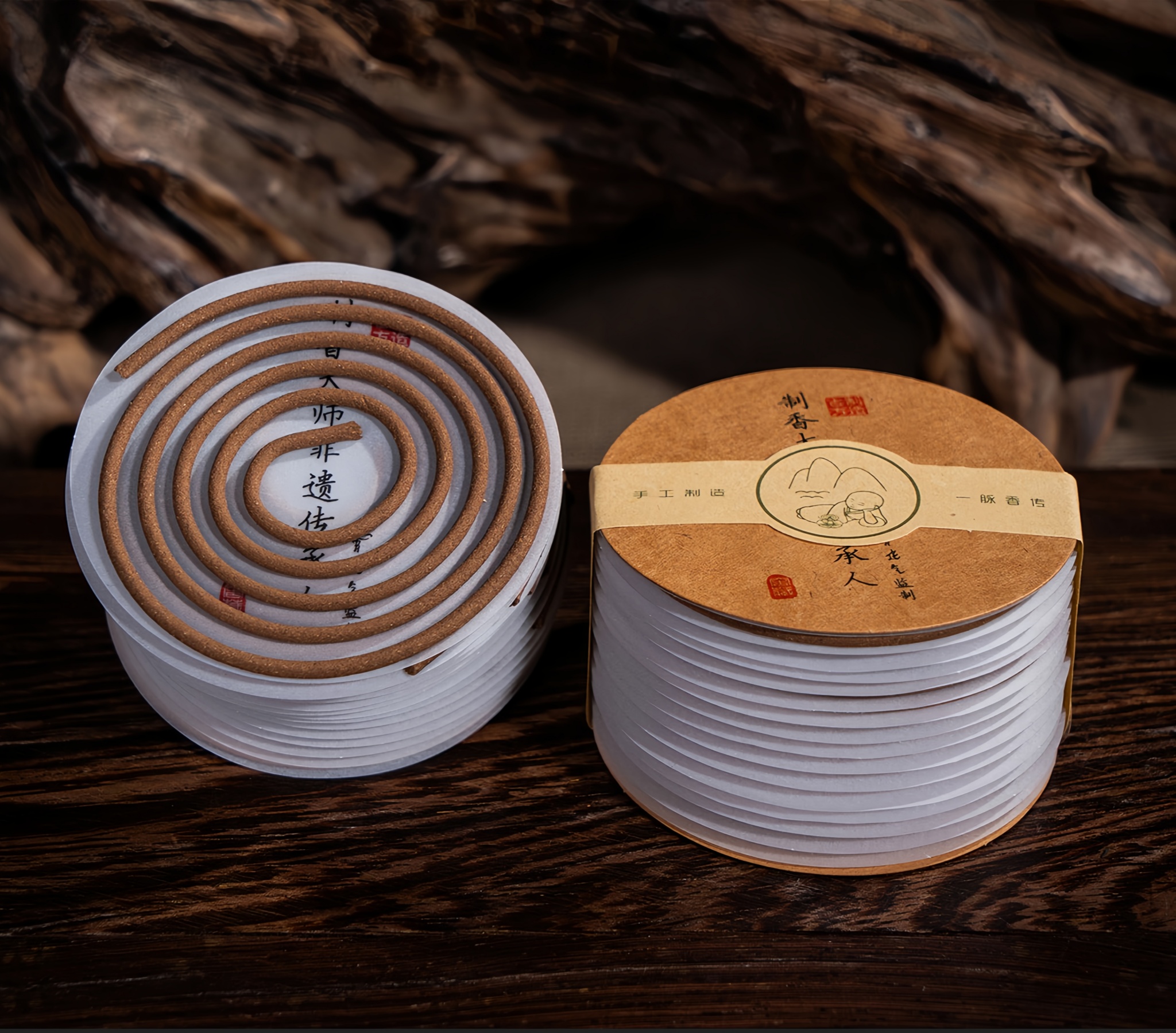 Kyara Agarwood Incense Coil Gift Set