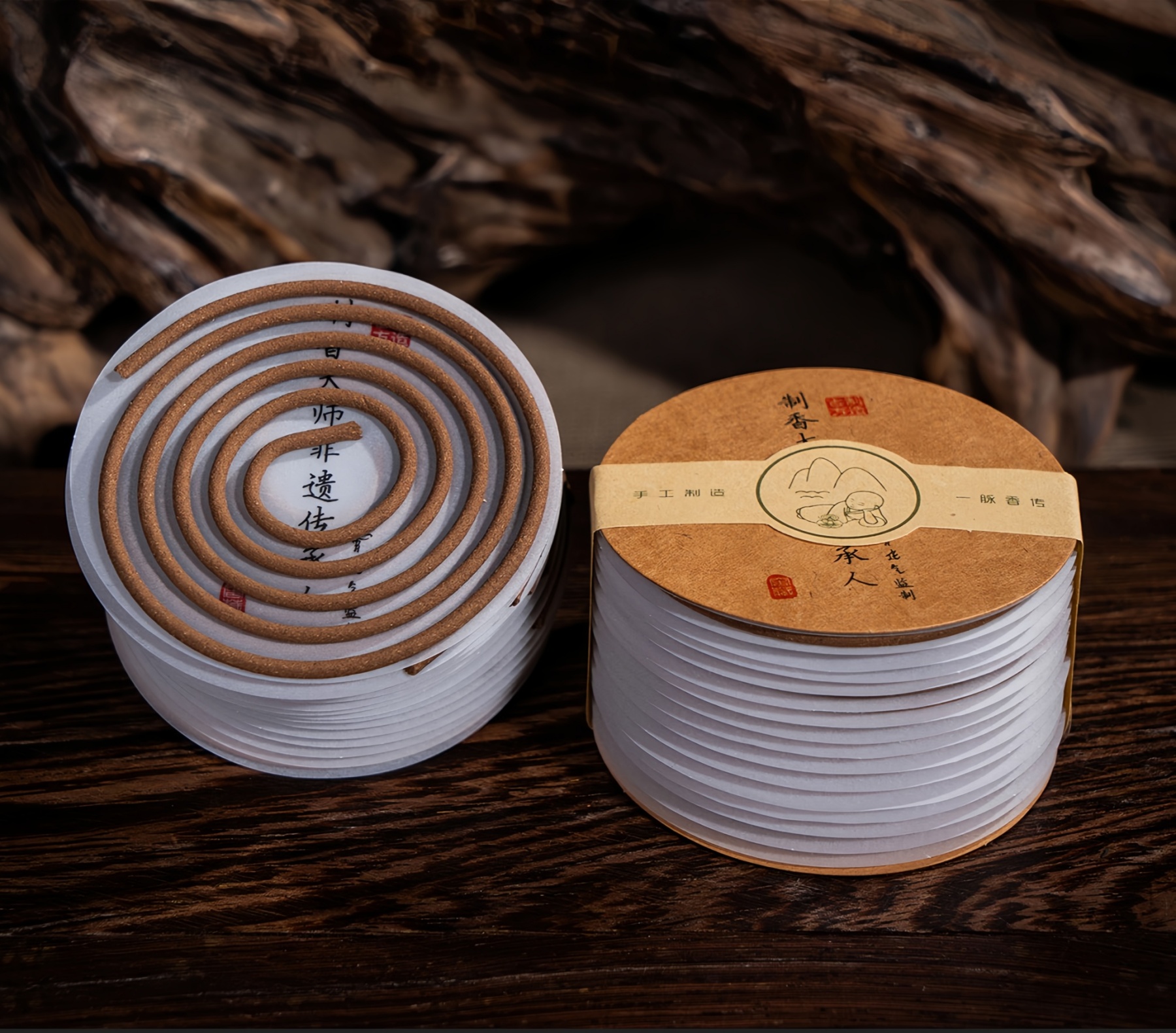 Kyara Agarwood Incense Coil Gift Set