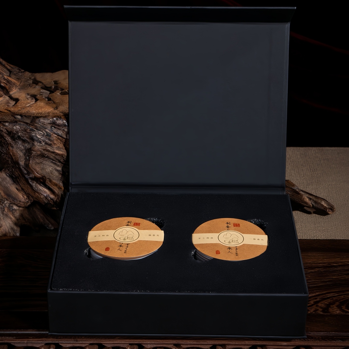 Kyara Agarwood Incense Coil Gift Set