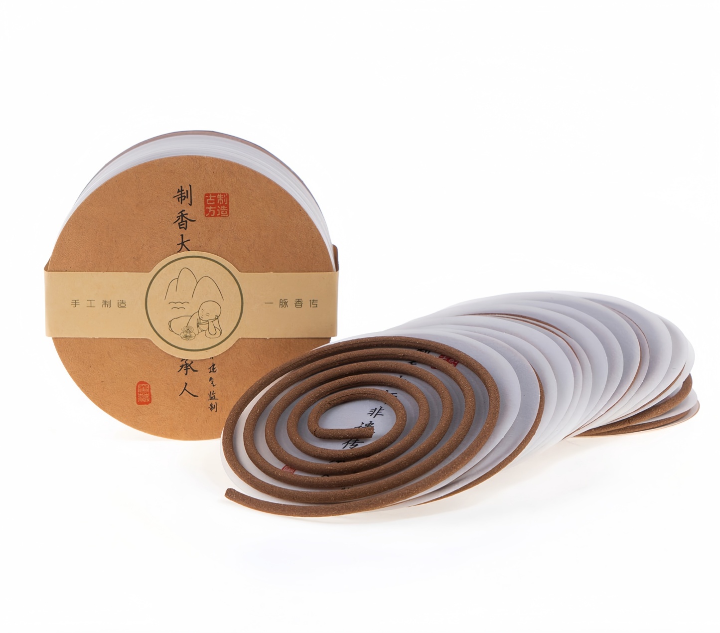 Kyara Agarwood Incense Coil Gift Set