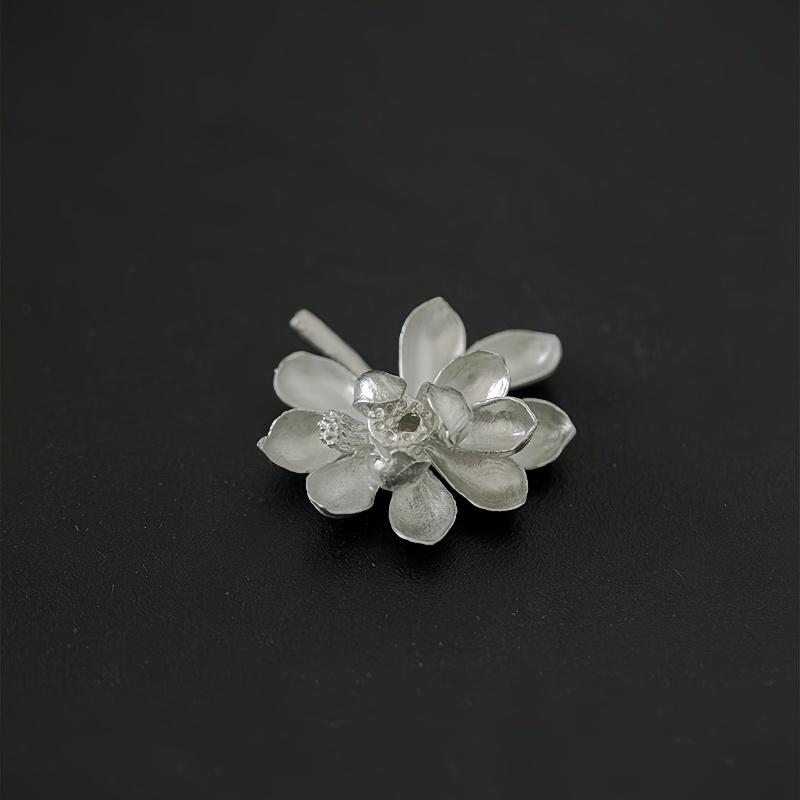 Handmade Pure Tin Lotus Incense Holder