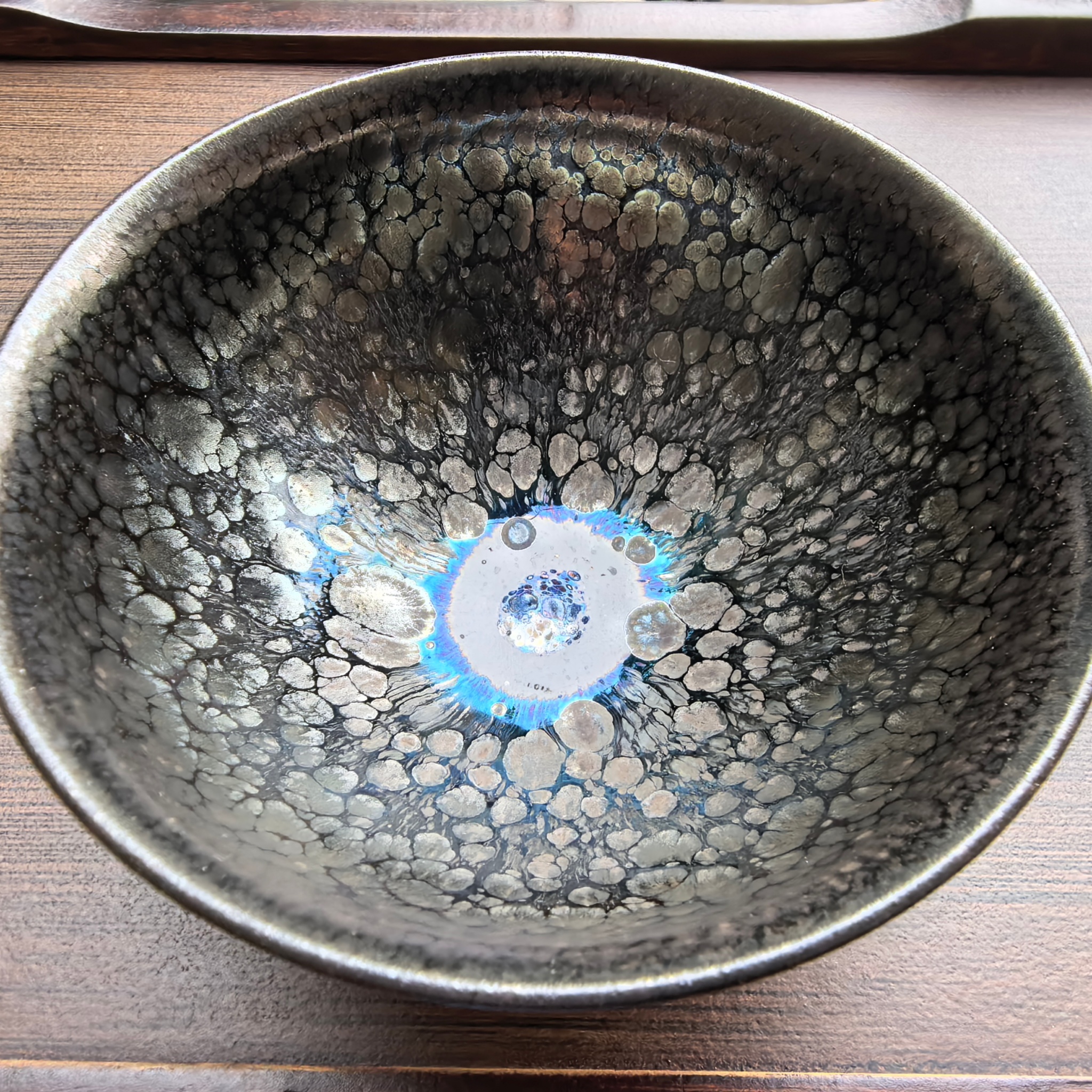 Aetherial Celestial tied-mouth Yohen Jian Zhan Tea Cup