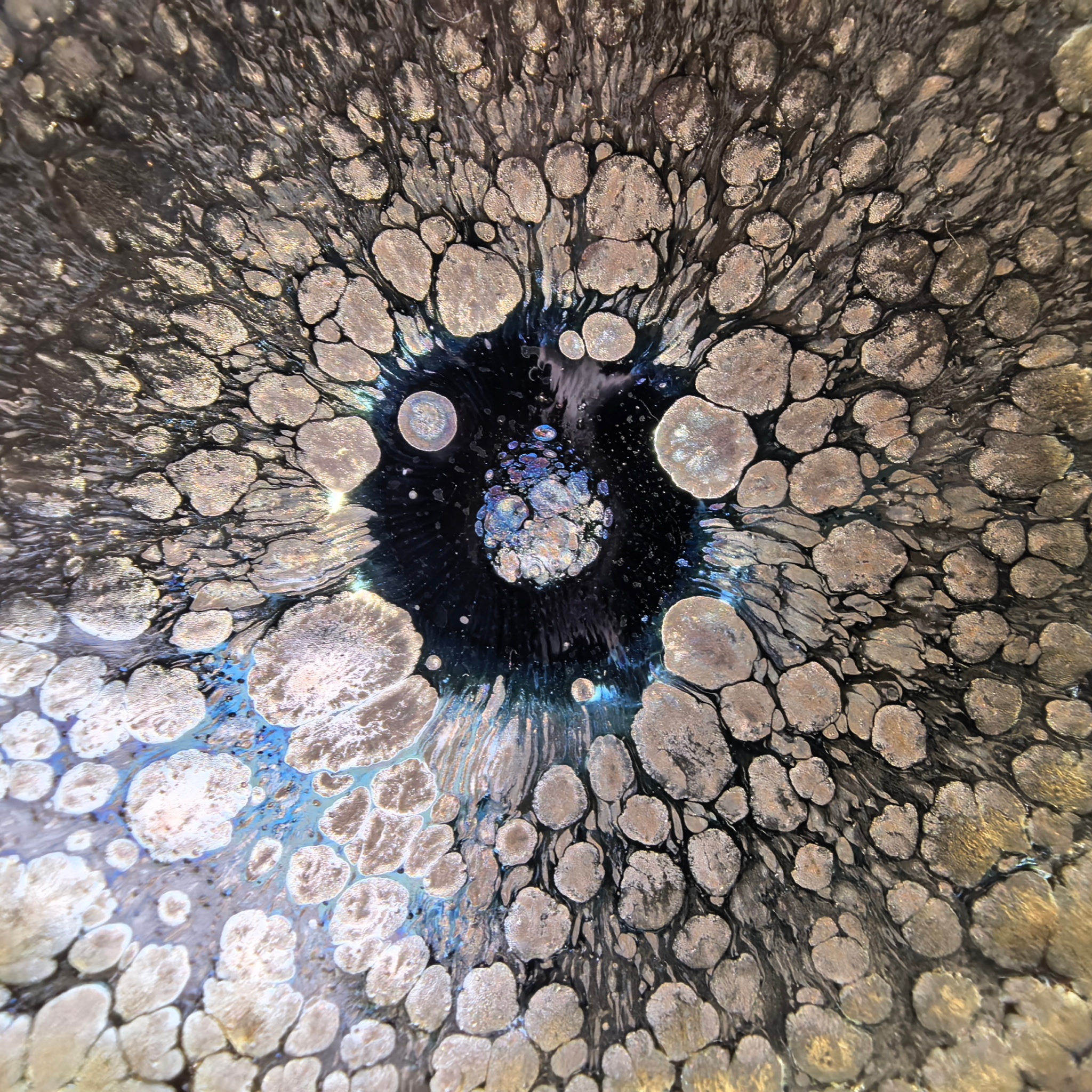 Aetherial Celestial tied-mouth Yohen Jian Zhan Tea Cup