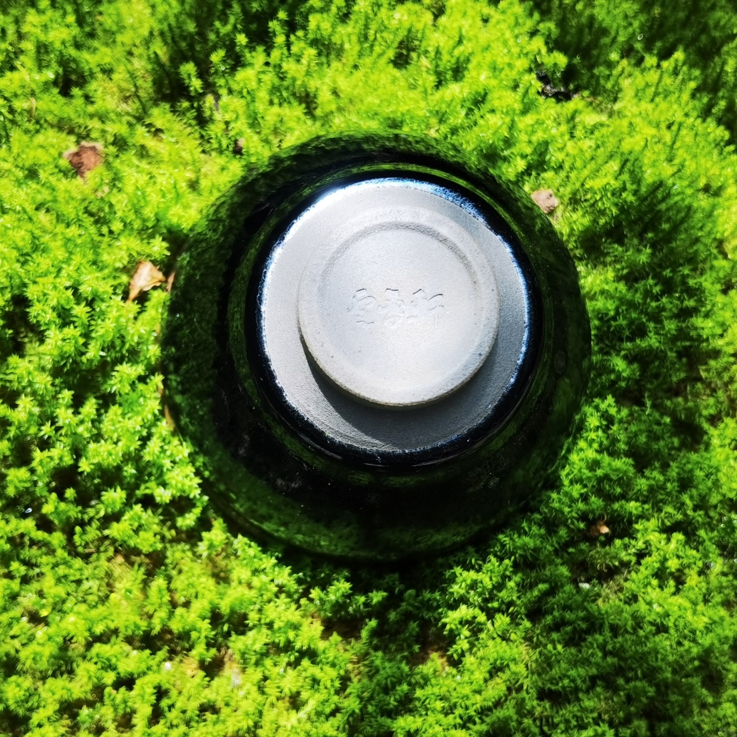 Atlantis' Luminous Depths tied-mouth Yohen Jian Zhan Tea Cup