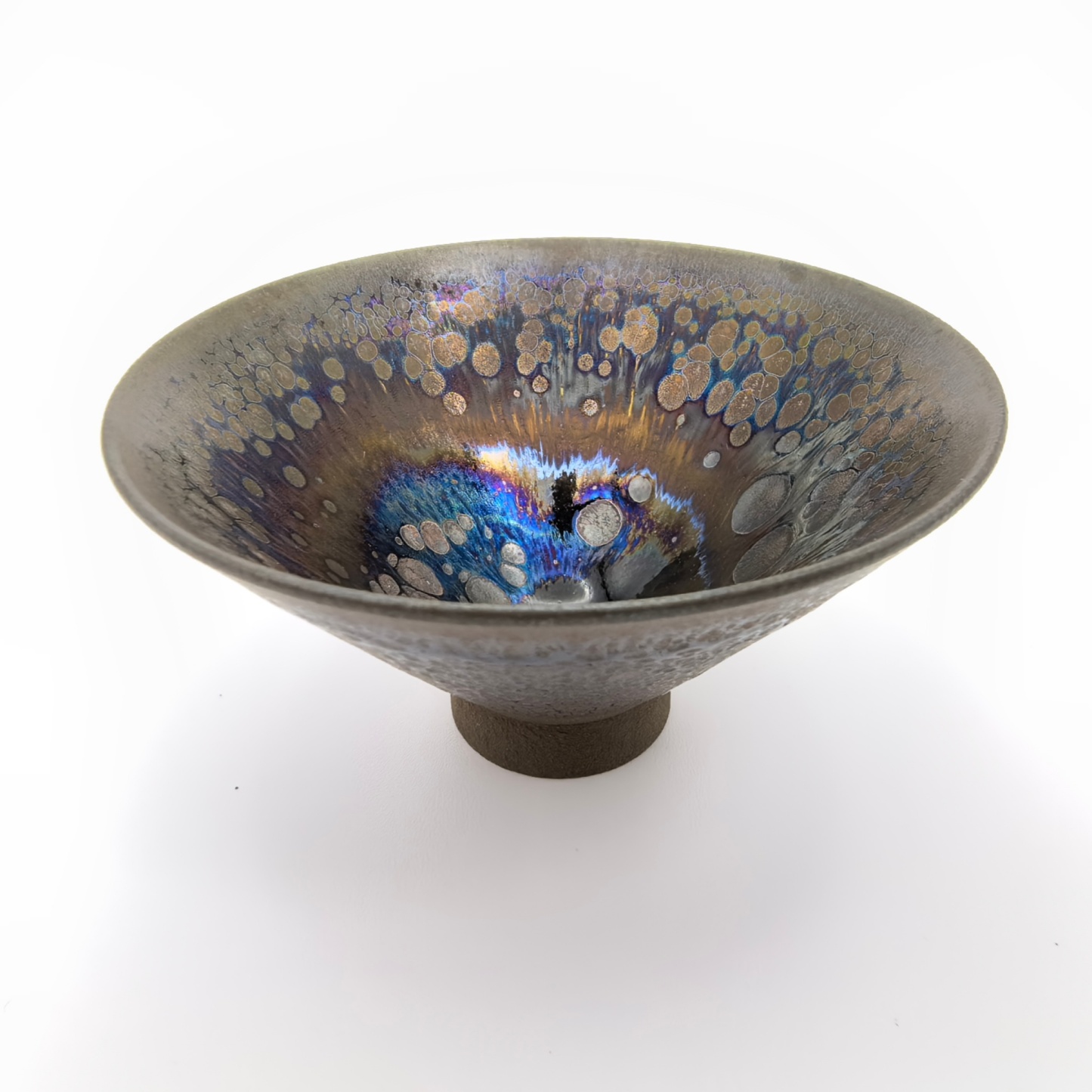 Aurora Chalice of Valhalla wide-mouth Yohen Jian Zhan Tea Cup