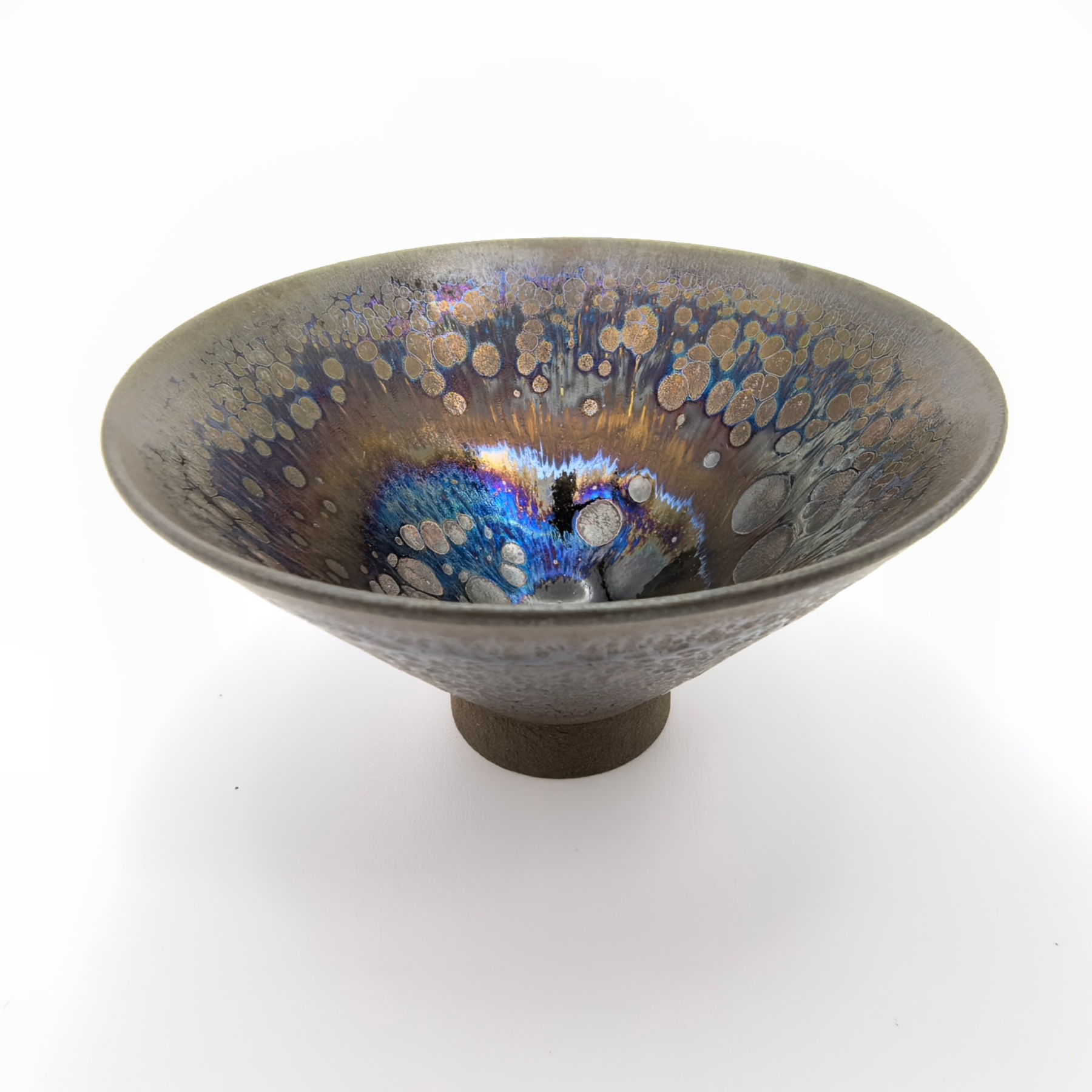 Aurora Chalice of Valhalla wide-mouth Yohen Jian Zhan Tea Cup