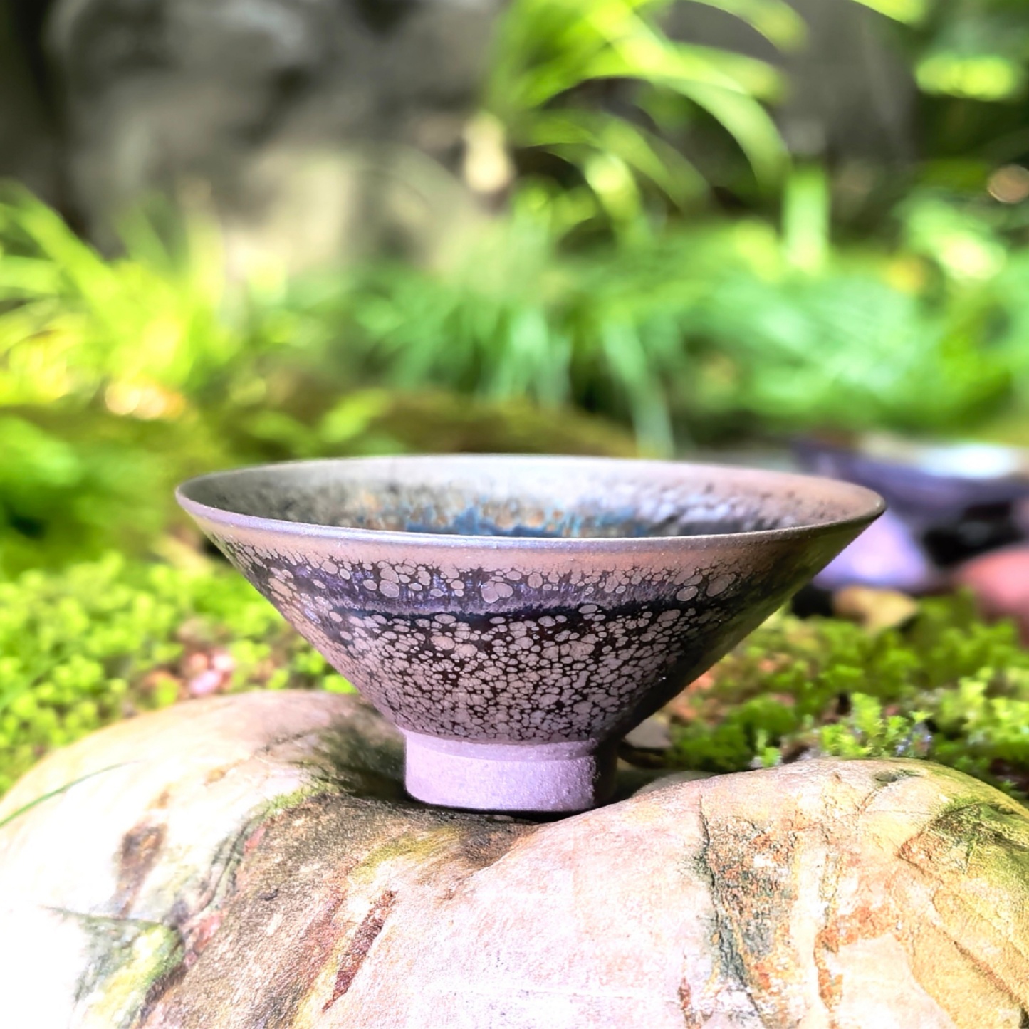 Aurora Chalice of Valhalla wide-mouth Yohen Jian Zhan Tea Cup