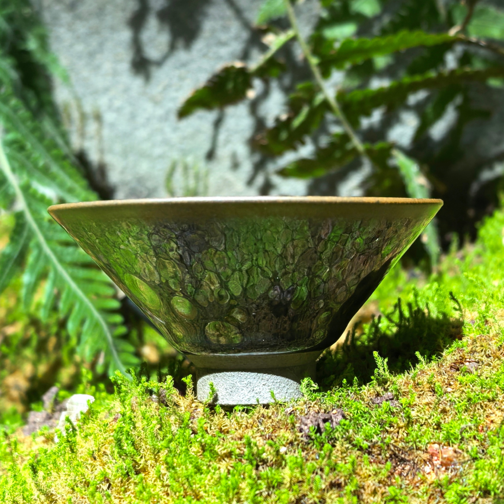 Aurora Dragon's Eye wide-mouth Yohen Jian Zhan Tea Cup