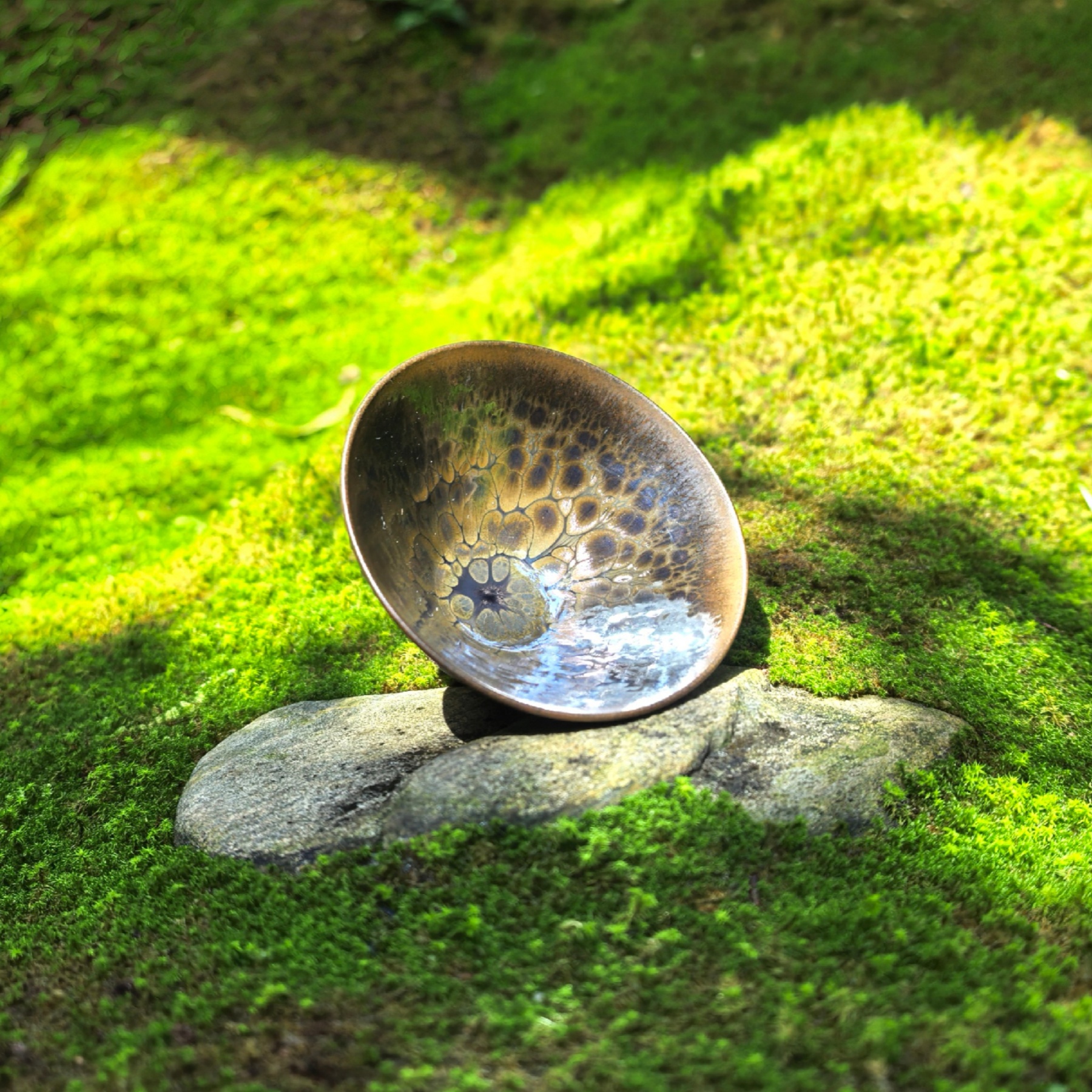 Aurora Dragon's Eye wide-mouth Yohen Jian Zhan Tea Cup