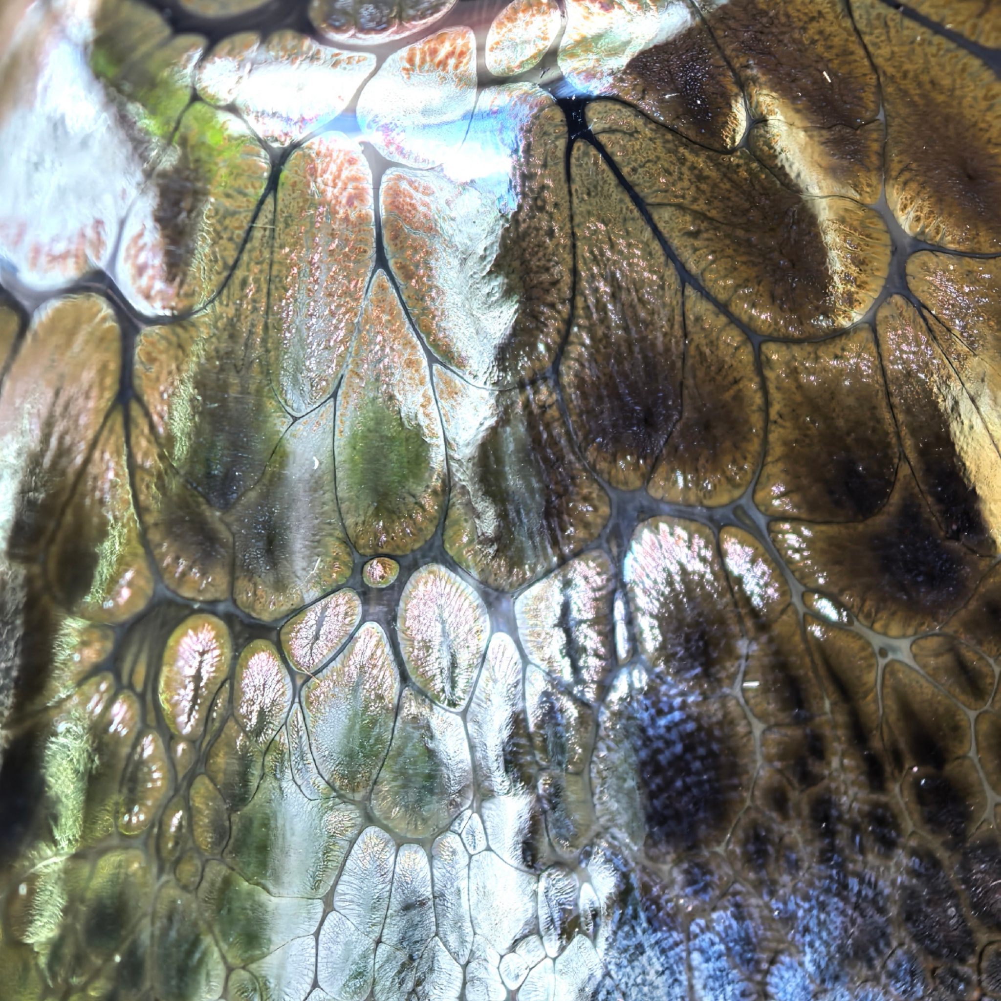 Aurora Dragon's Eye wide-mouth Yohen Jian Zhan Tea Cup