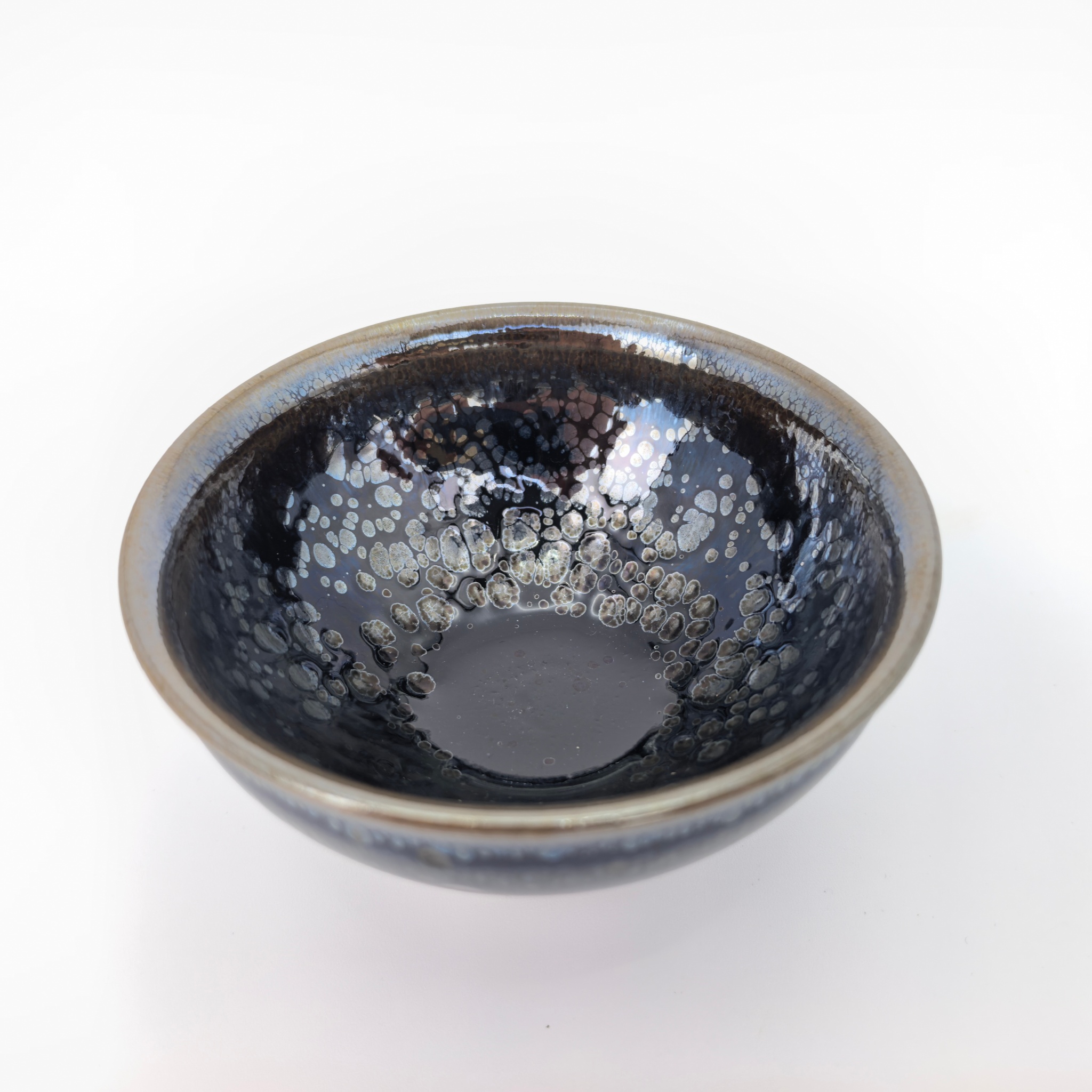Celestial Orbs of Elysium tied-mouth Yohen Jian Zhan Tea Cup