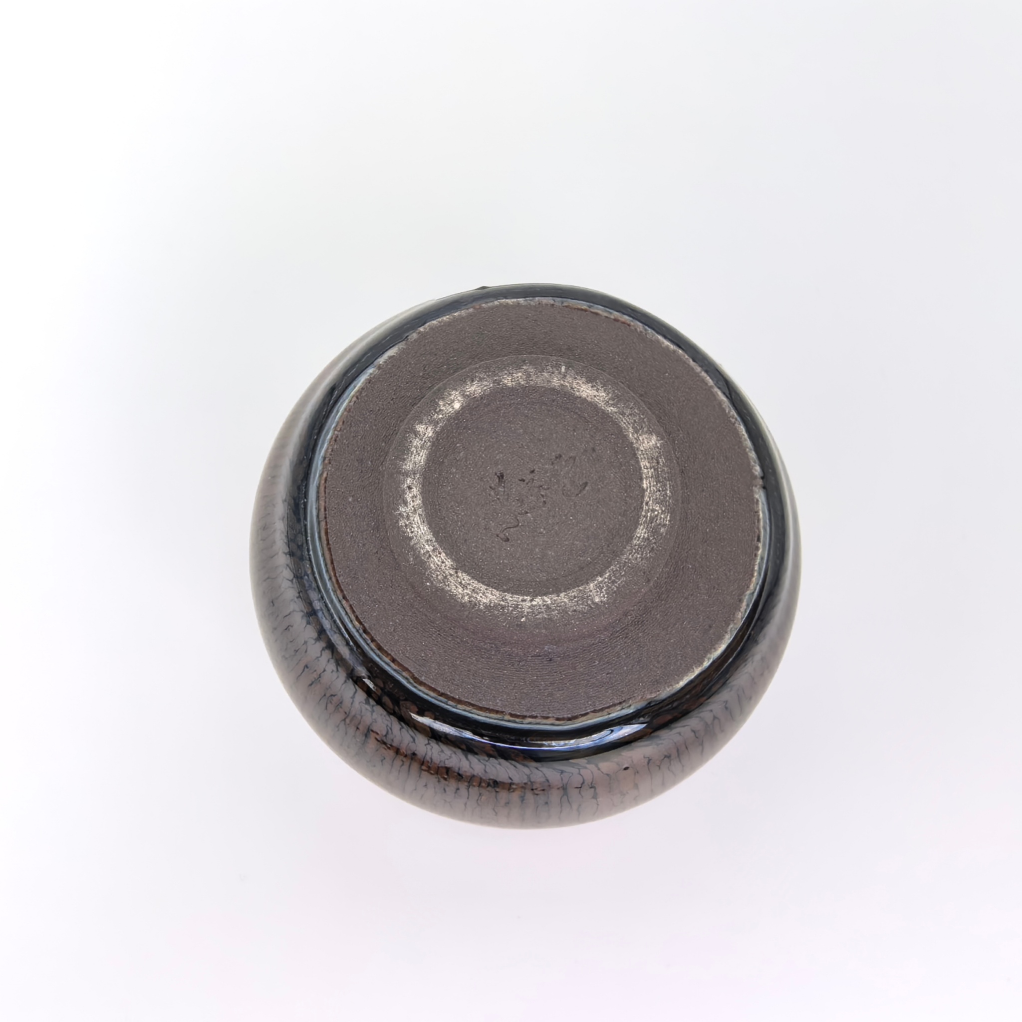 Golden Filigree Hare's Fur Bowl-Shaped Jian Zhan Master Tea Cup