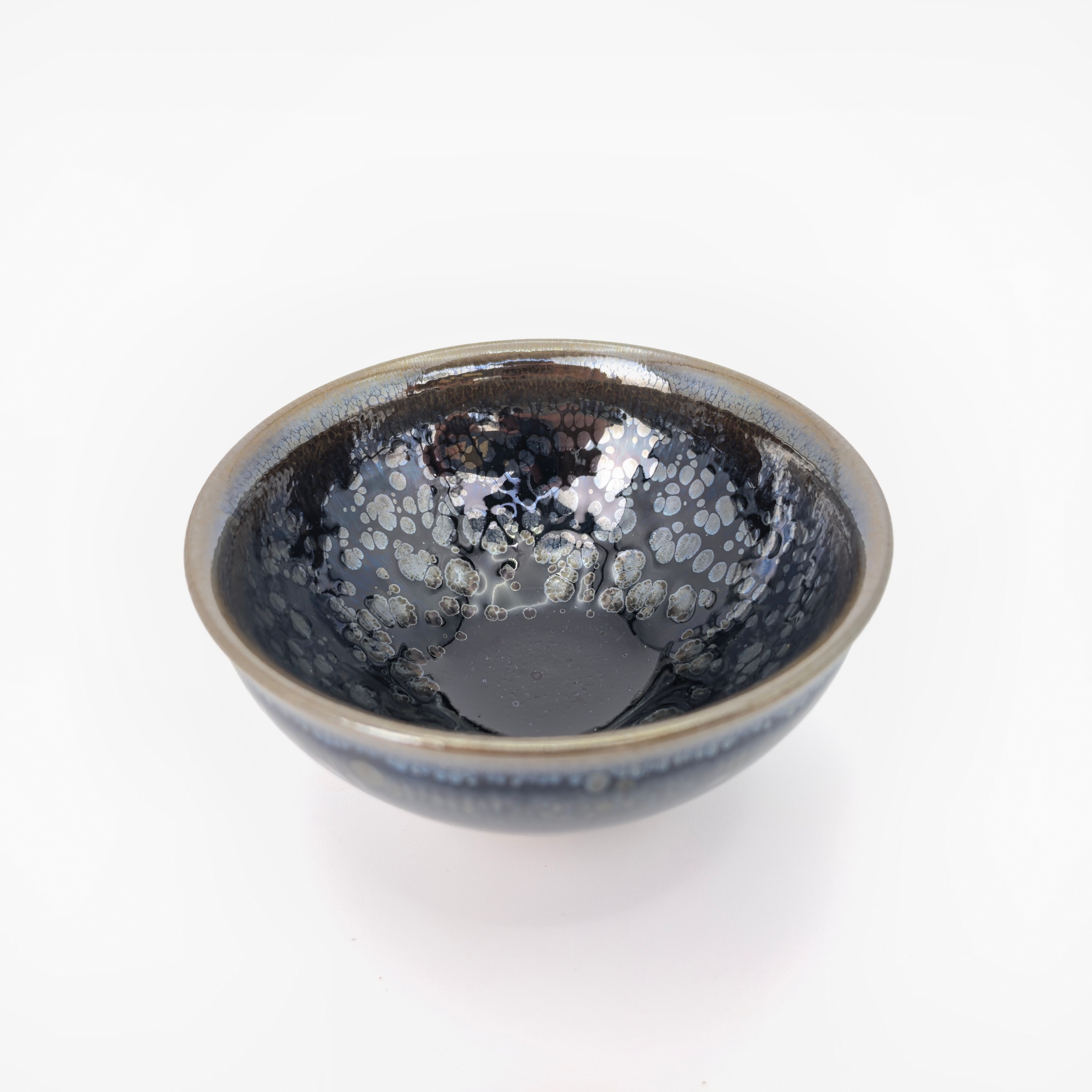 Atlantis' Luminous Depths tied-mouth Yohen Jian Zhan Tea Cup