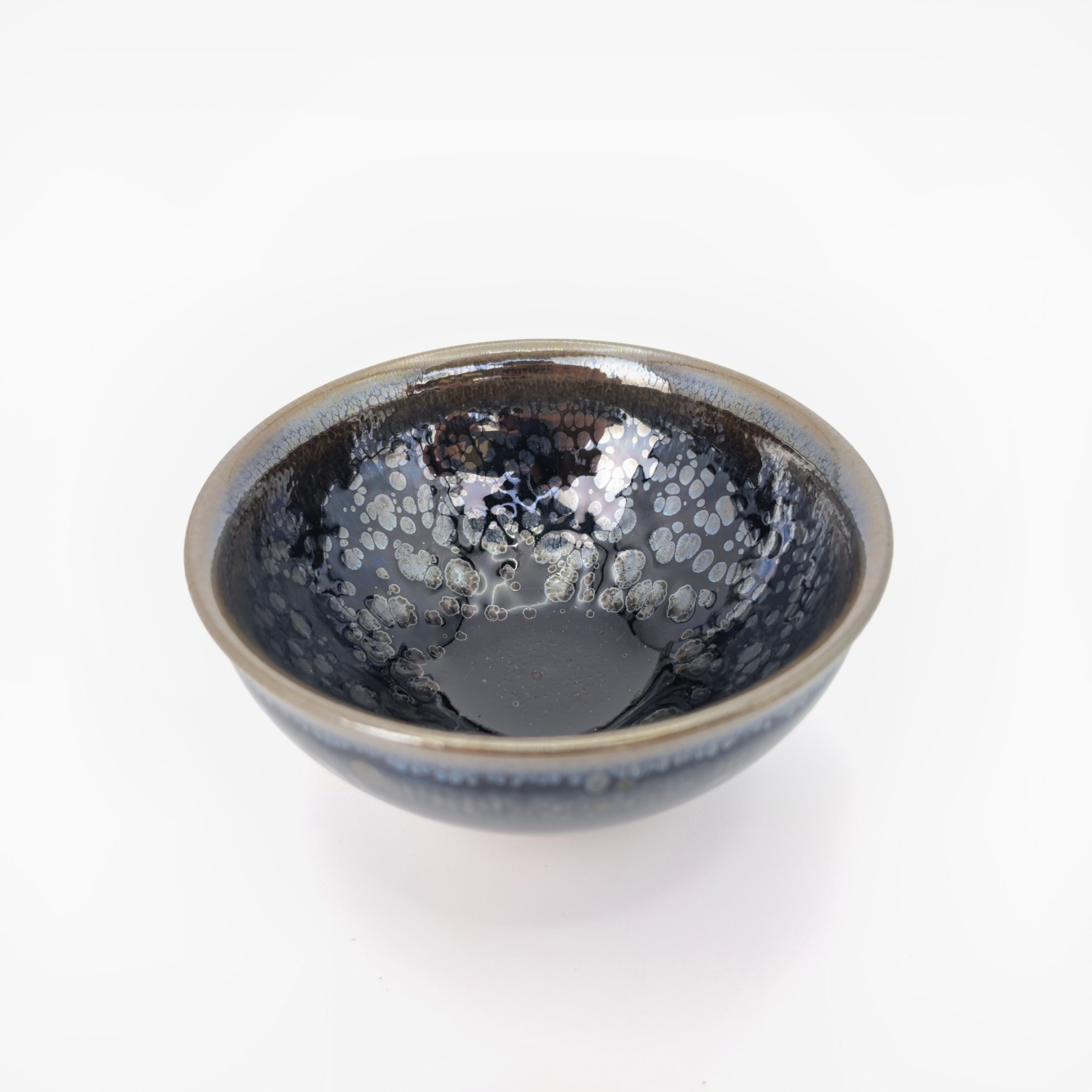 Atlantis' Luminous Depths tied-mouth Yohen Jian Zhan Tea Cup