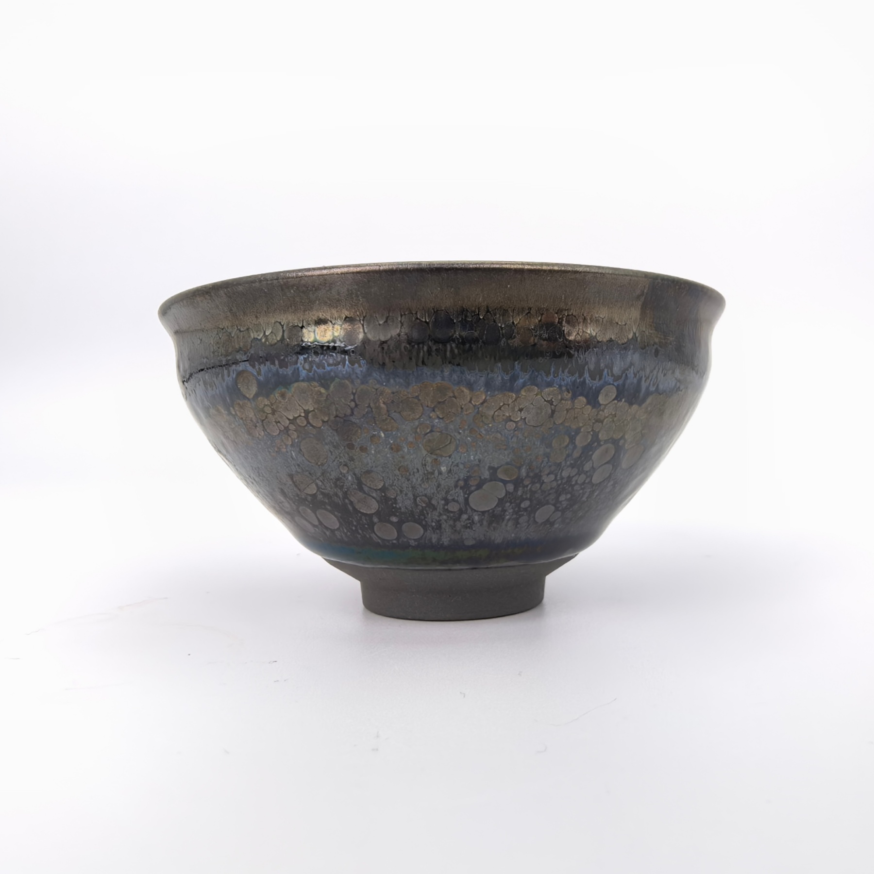 Zeus' Thunderbolt Sparkles tied-mouth Yohen Jian Zhan Tea Cup