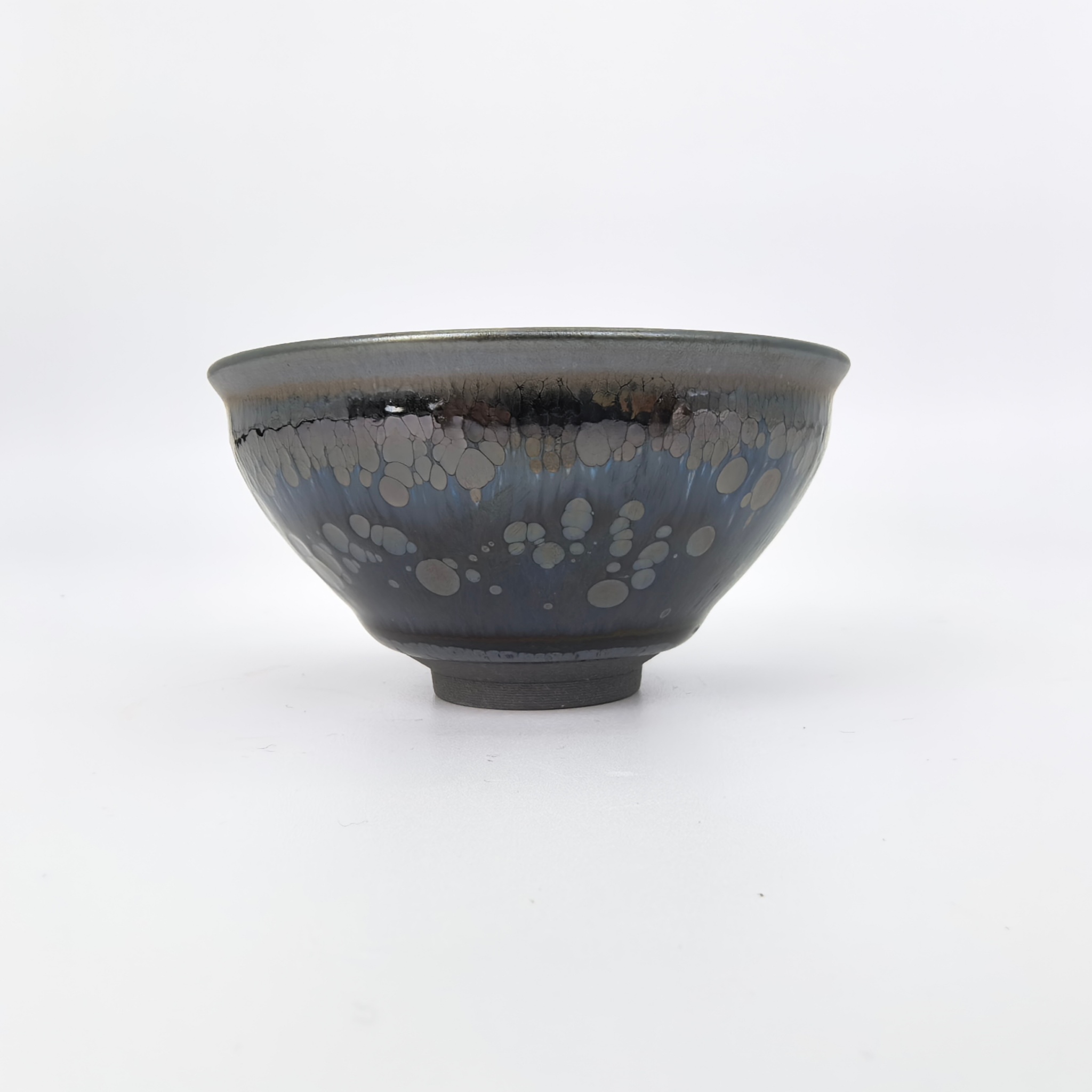 Prometheus' Fiery Gems tied-mouth Yohen Jian Zhan Tea Cup