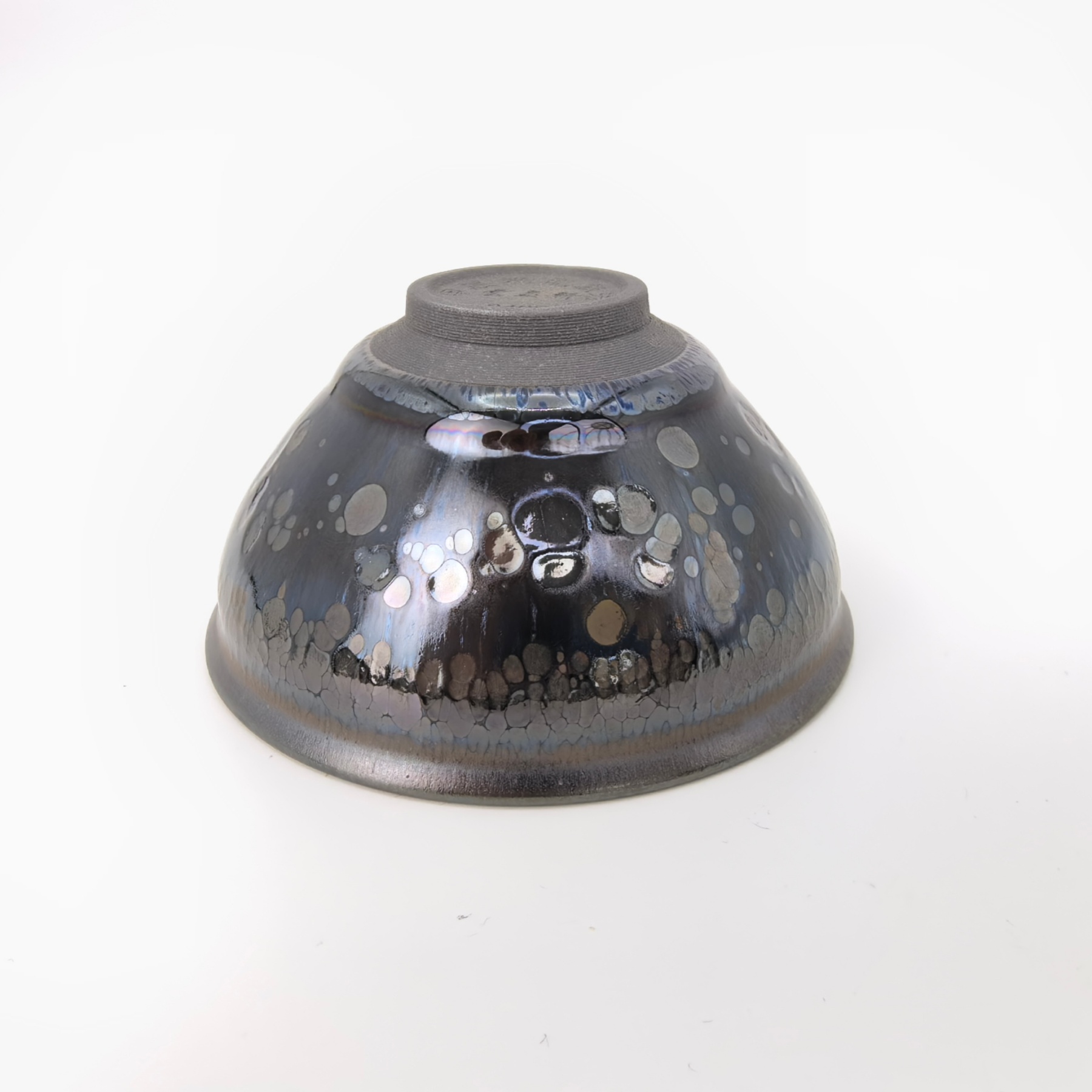 Prometheus' Fiery Gems tied-mouth Yohen Jian Zhan Tea Cup