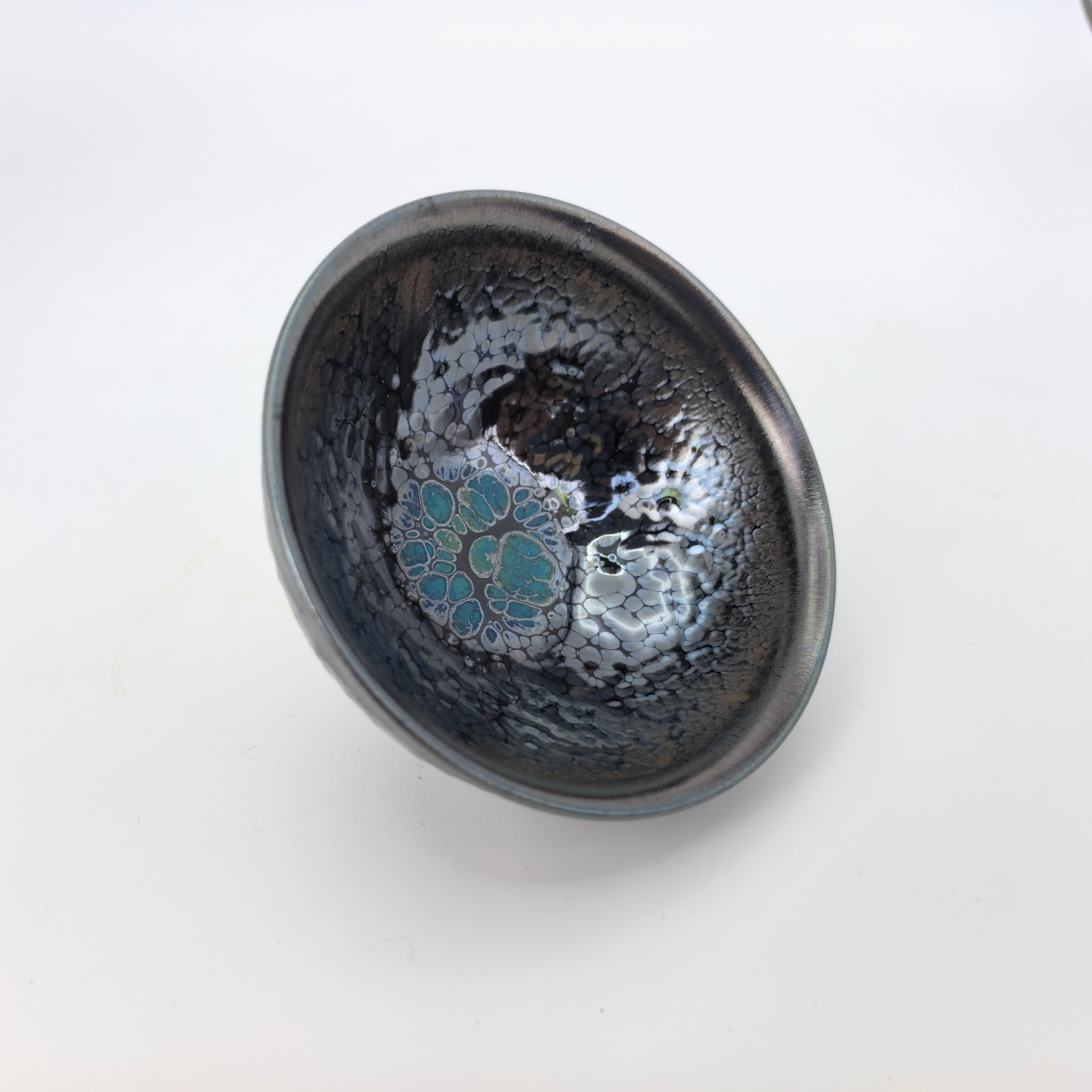 Odin's Cosmic Fragments tied-mouth Yohen Jian Zhan Tea Cup