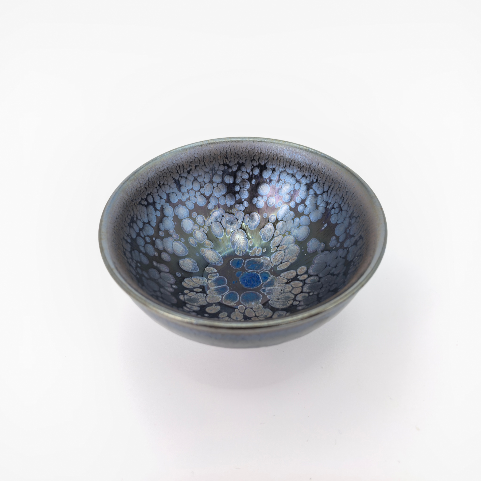 Valkyrie's Celestial Shards tied-mouth Yohen Jian Zhan Tea Cup