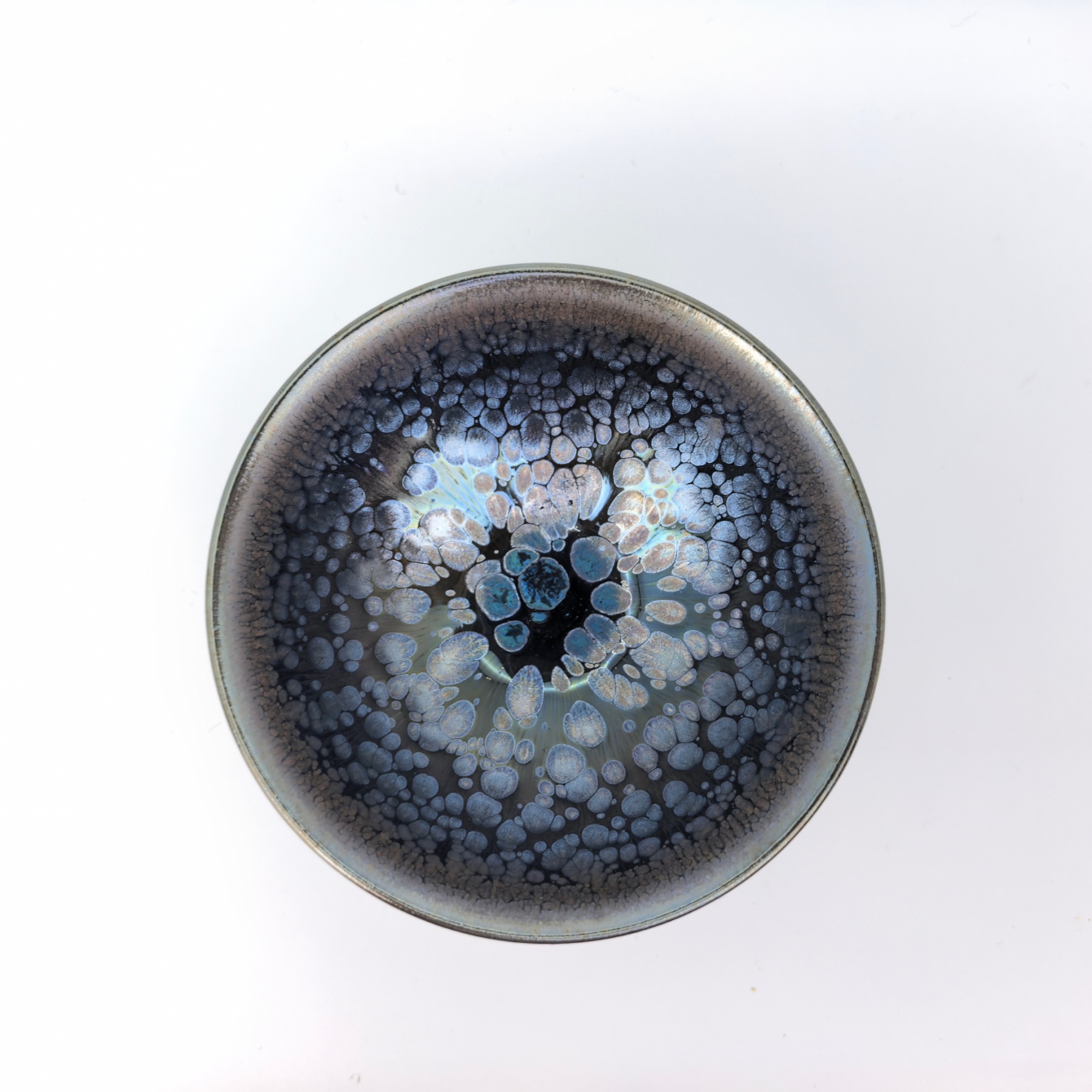 Valkyrie's Celestial Shards tied-mouth Yohen Jian Zhan Tea Cup