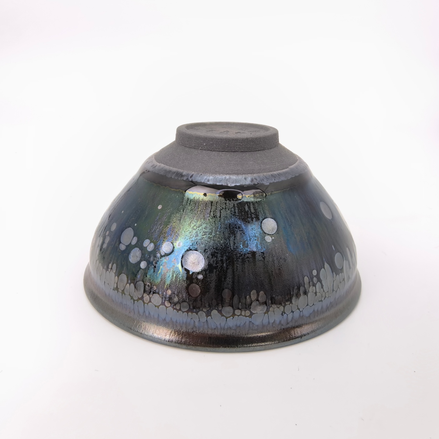 Poseidon's Oceanic Gems tied-mouth Yohen Jian Zhan Tea Cup