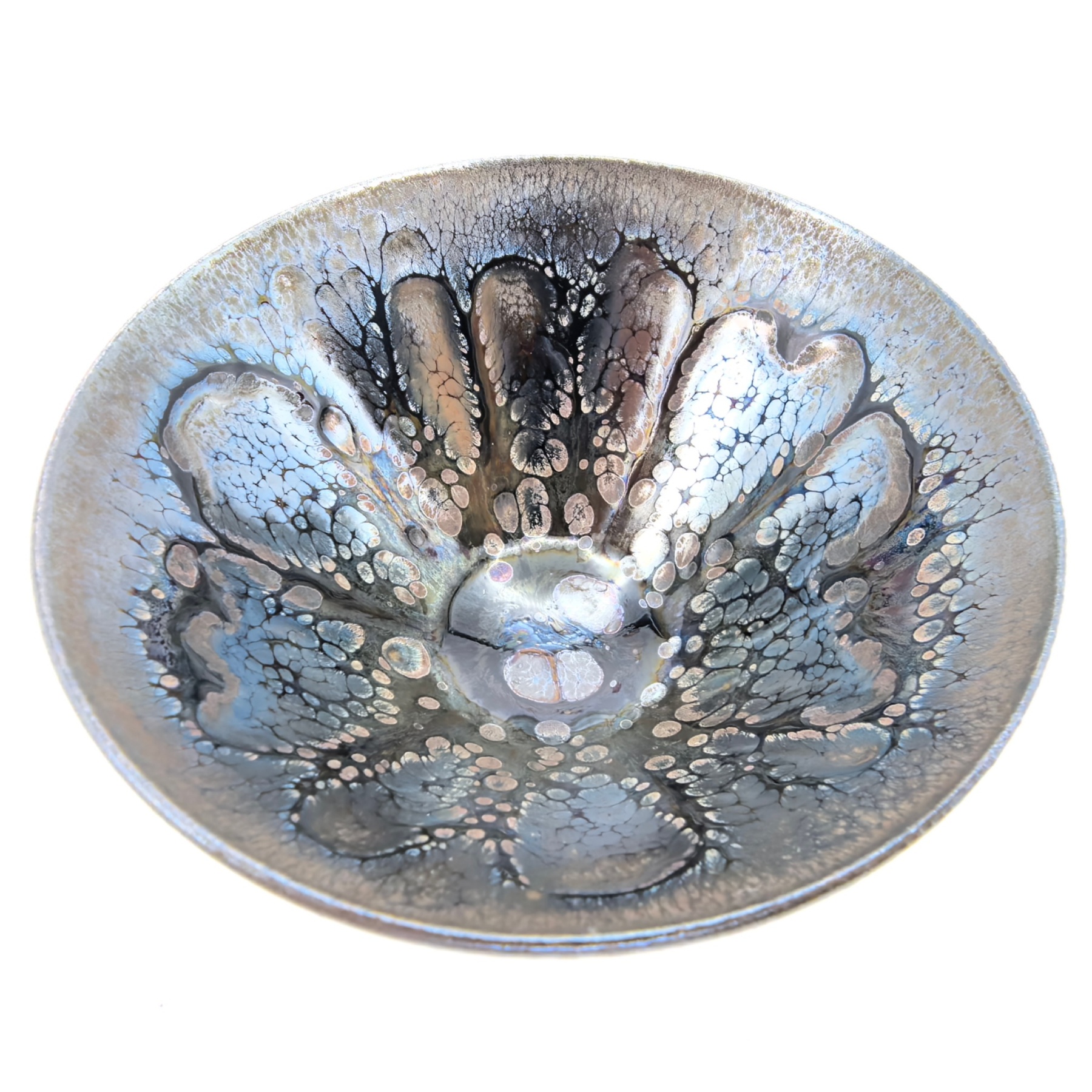 Midgard's Prismatic Cup wide-mouth Yohen Jian Zhan Tea Cup