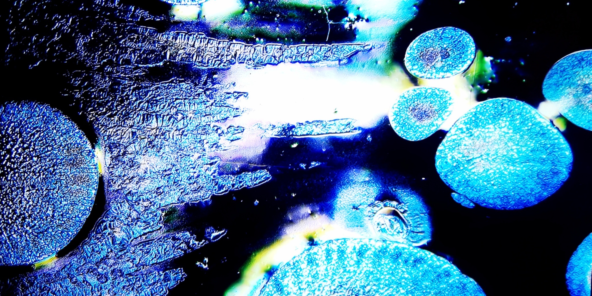 Odin's Sapphire Gaze tied-mouth Yohen Jian Zhan Tea Cup