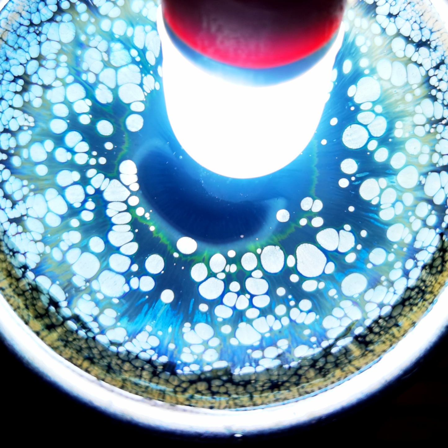 Pandora's Celestial Beads tied-mouth Yohen Jian Zhan Tea Cup