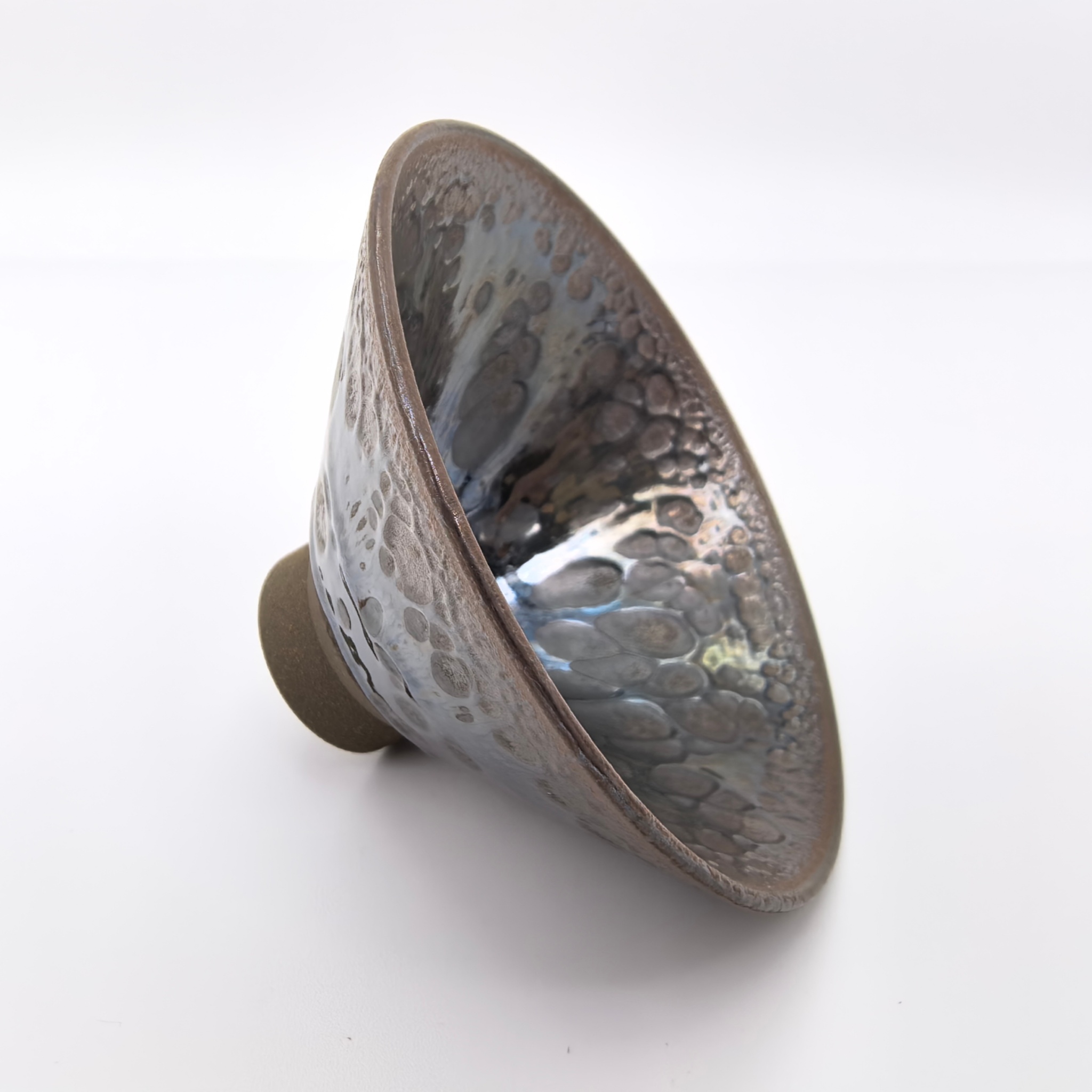 Poseidon's Abyssal Chalice wide-mouth Yohen Jian Zhan Tea Cup