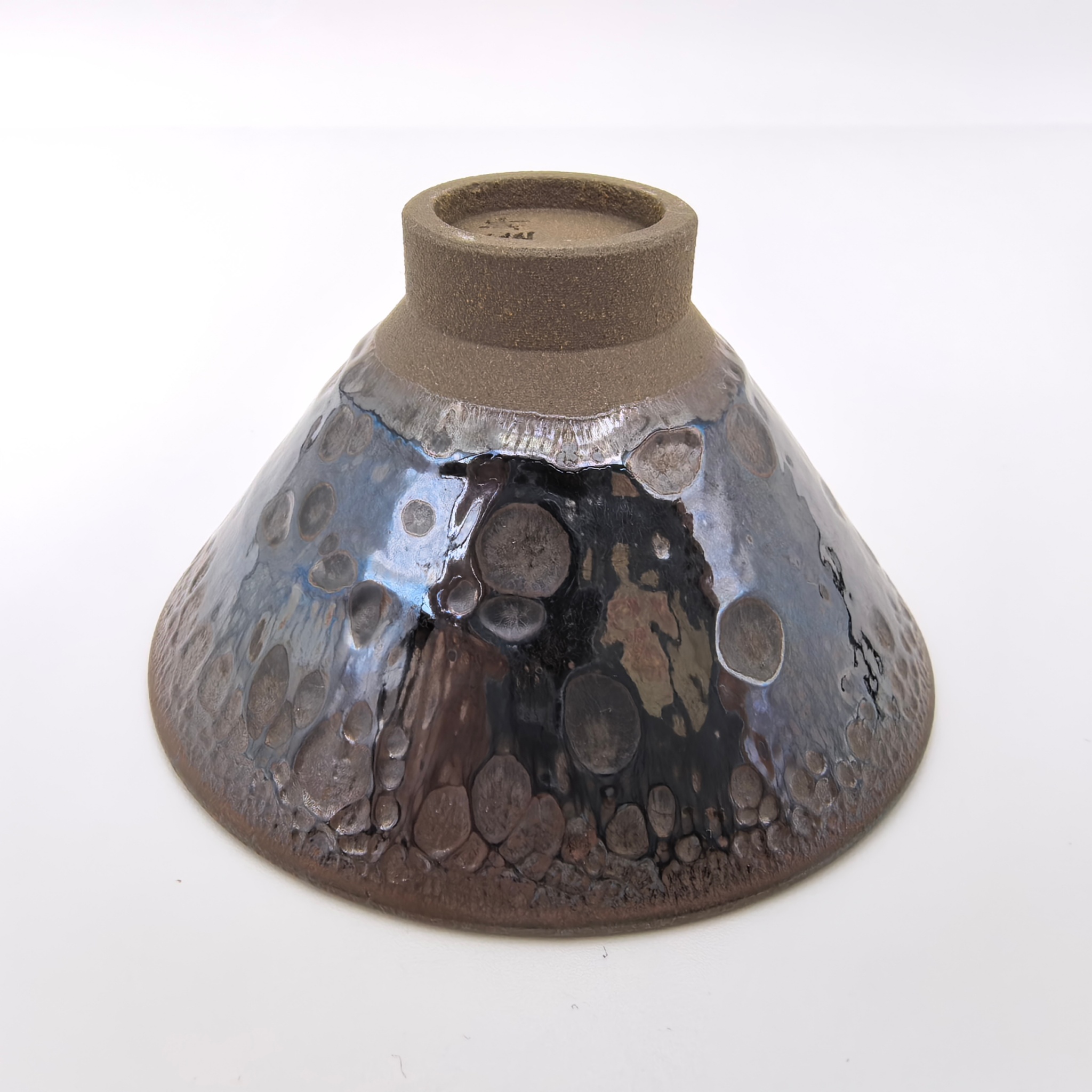 Poseidon's Abyssal Chalice wide-mouth Yohen Jian Zhan Tea Cup