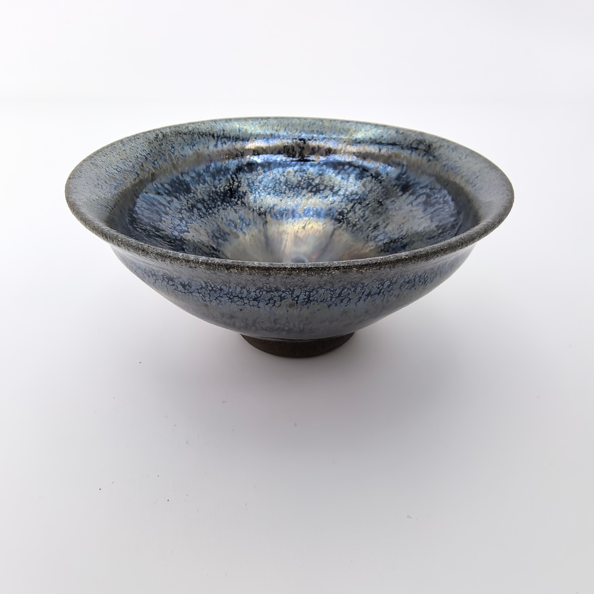 Silver Dream Oil Spot wide-mouth Jian Zhan Tea Cup