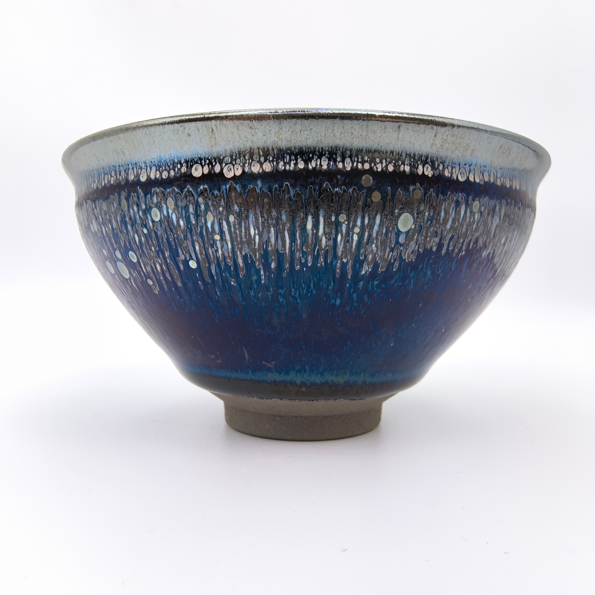 Starry Night of Olympus tied-mouth Yohen Jian Zhan Tea Cup