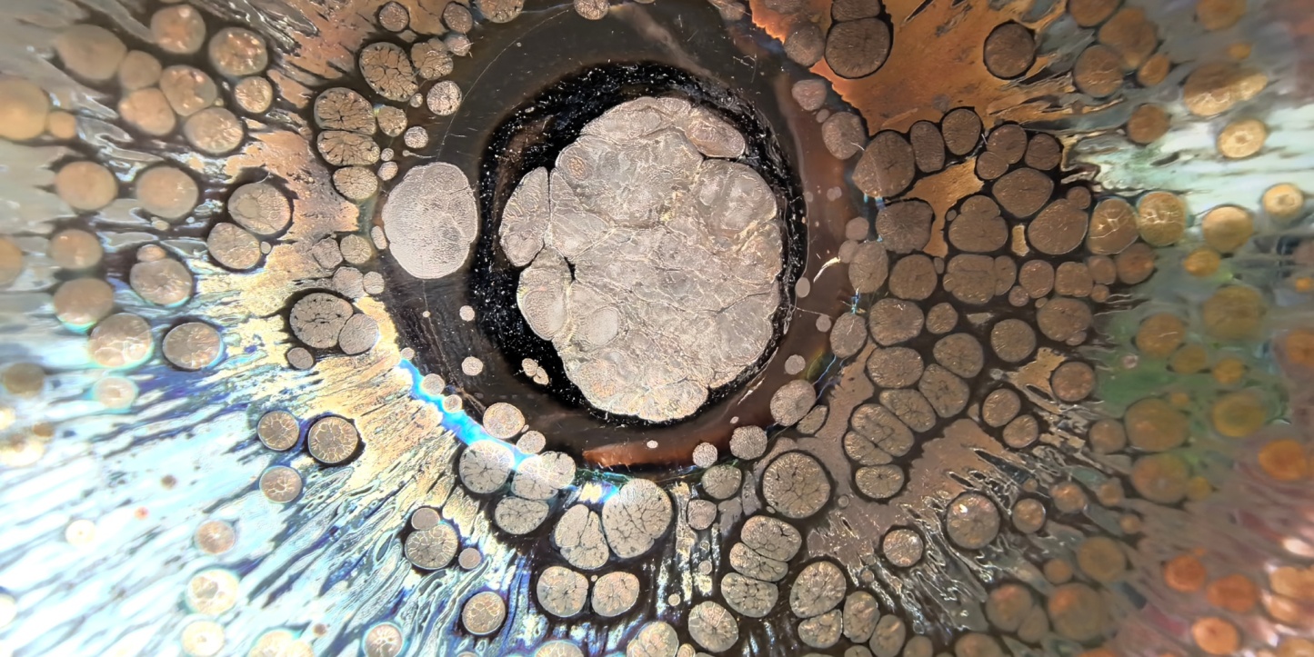 Stellar Nectar of Elysium wide-mouth Yohen Jian Zhan Tea Cup