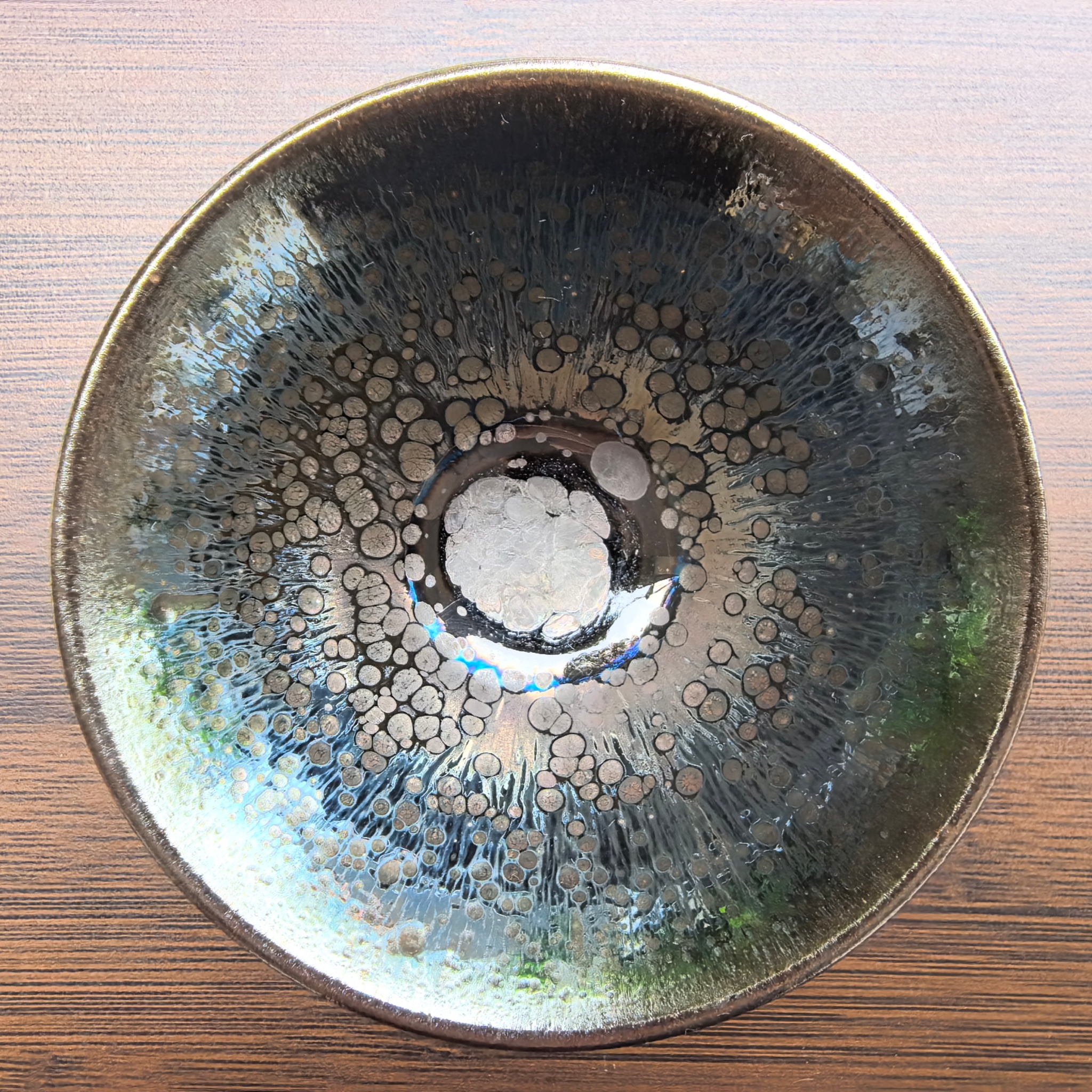 Stellar Nectar of Elysium wide-mouth Yohen Jian Zhan Tea Cup