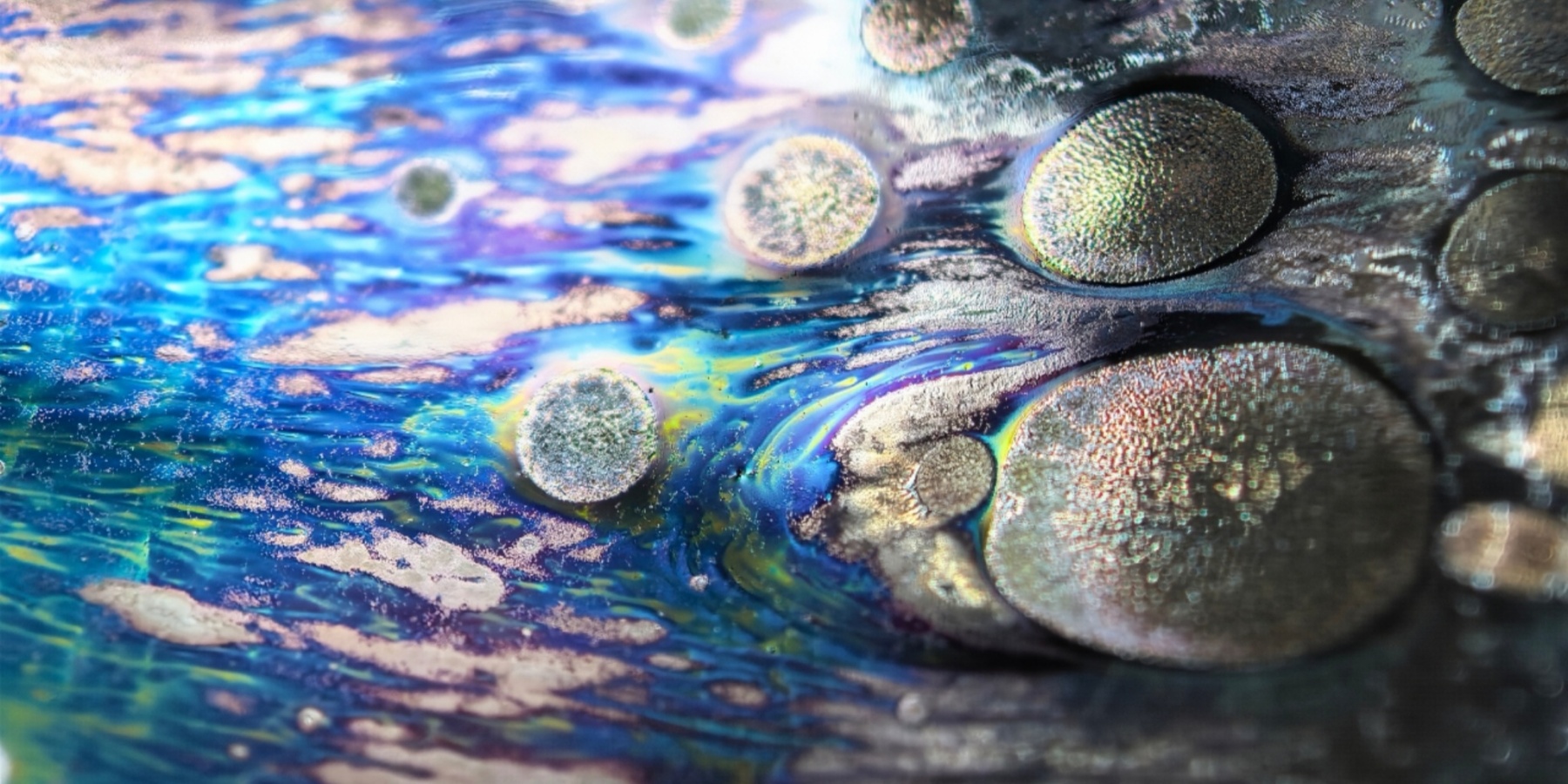 Zeus' Thunderbolt Sparkles tied-mouth Yohen Jian Zhan Tea Cup