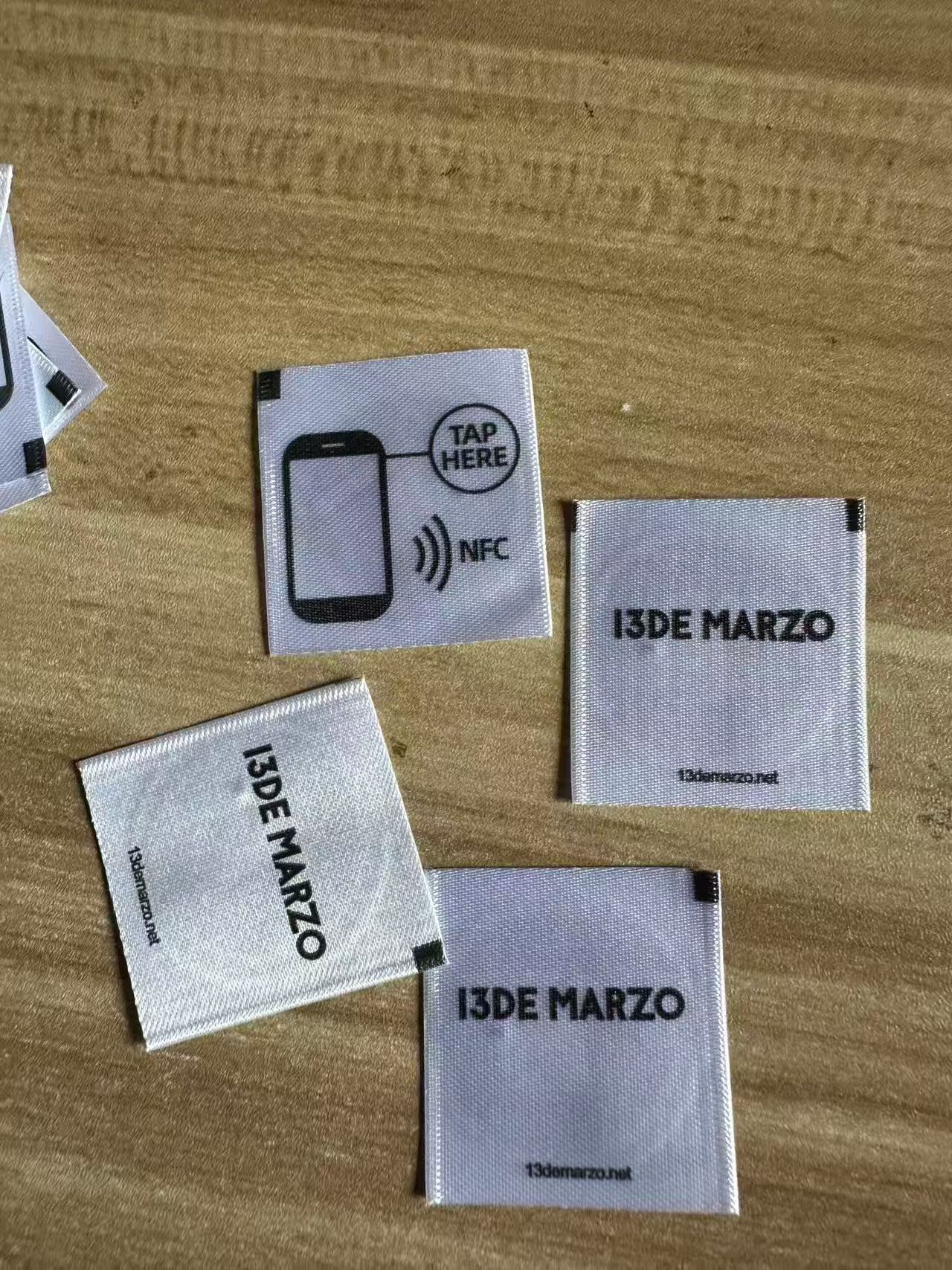 NFC RFID Textile label