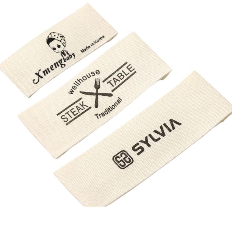 Cotton tape clothing labels