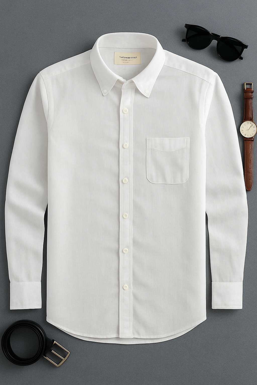Men's Cotton Linen Shirt (Pack Of 4)