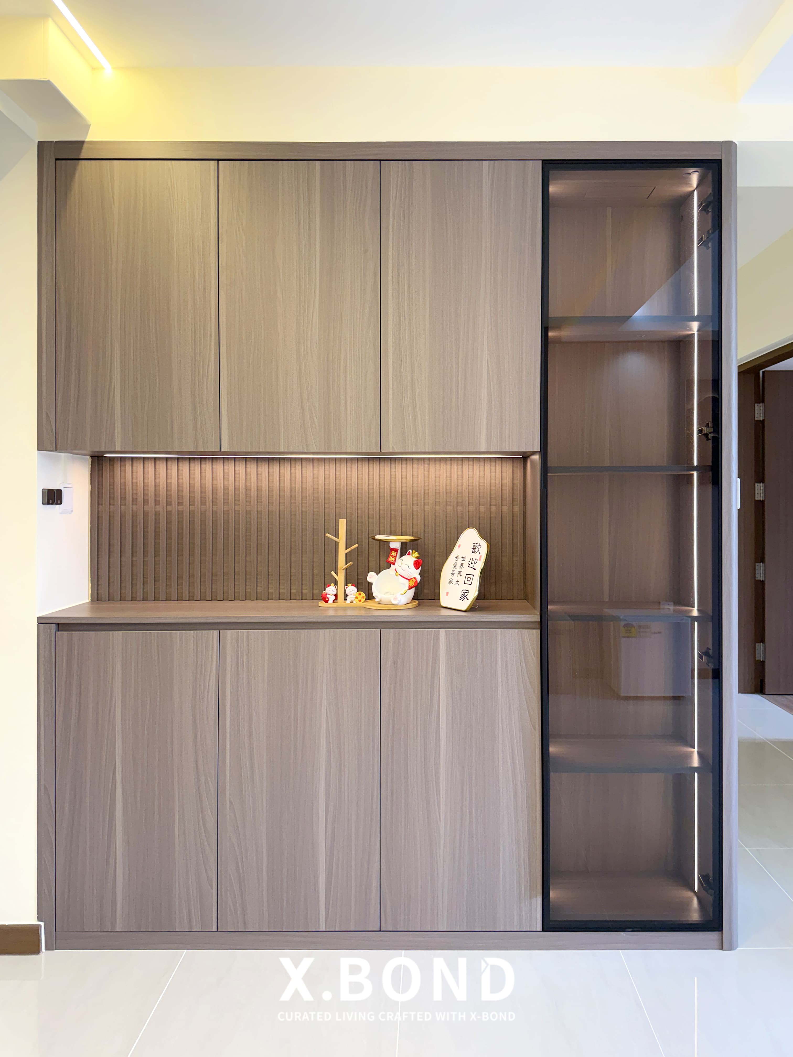 Modern Minimalist Living Space in Tengah