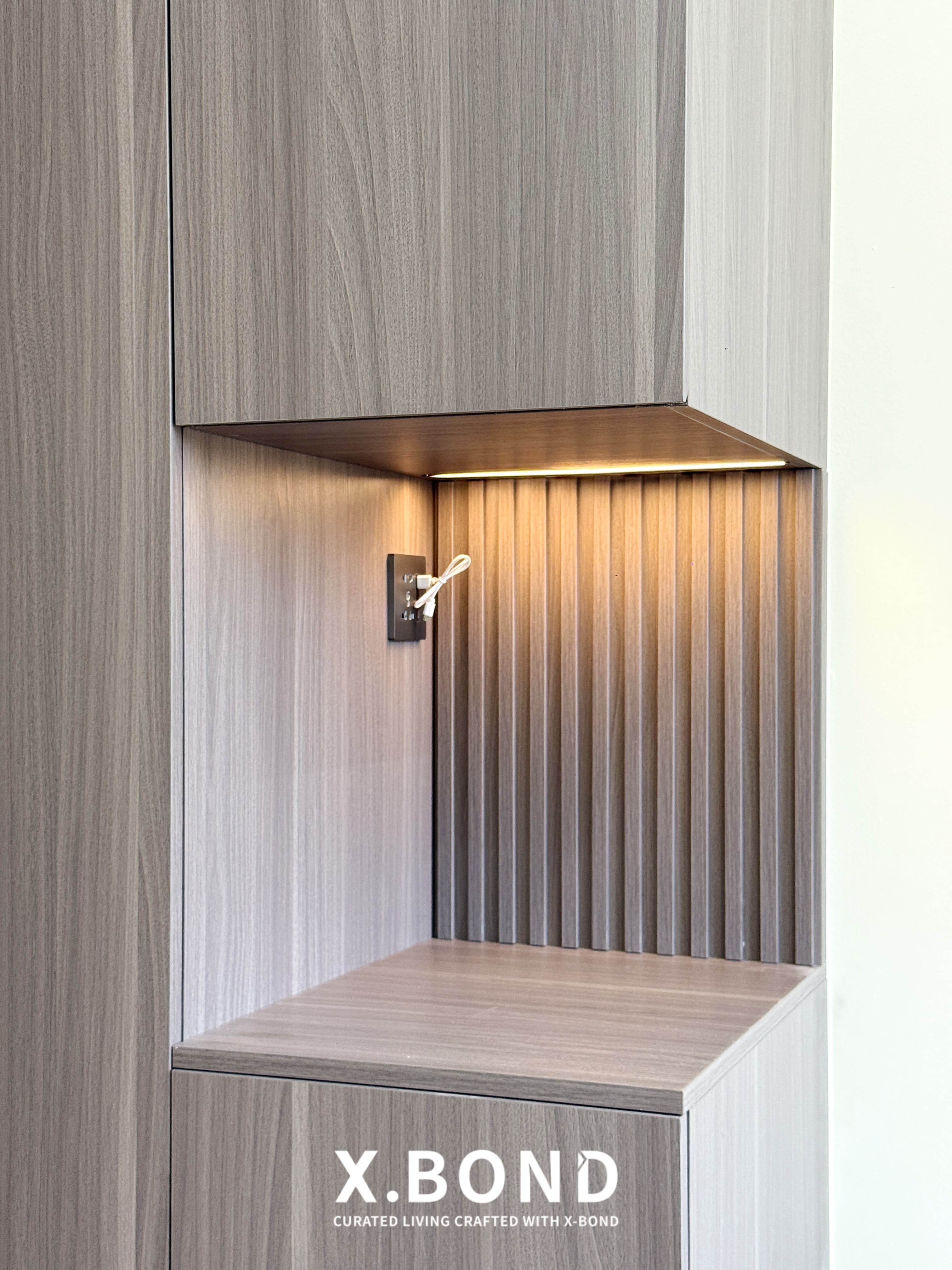 Modern Minimalist Living Space in Tengah