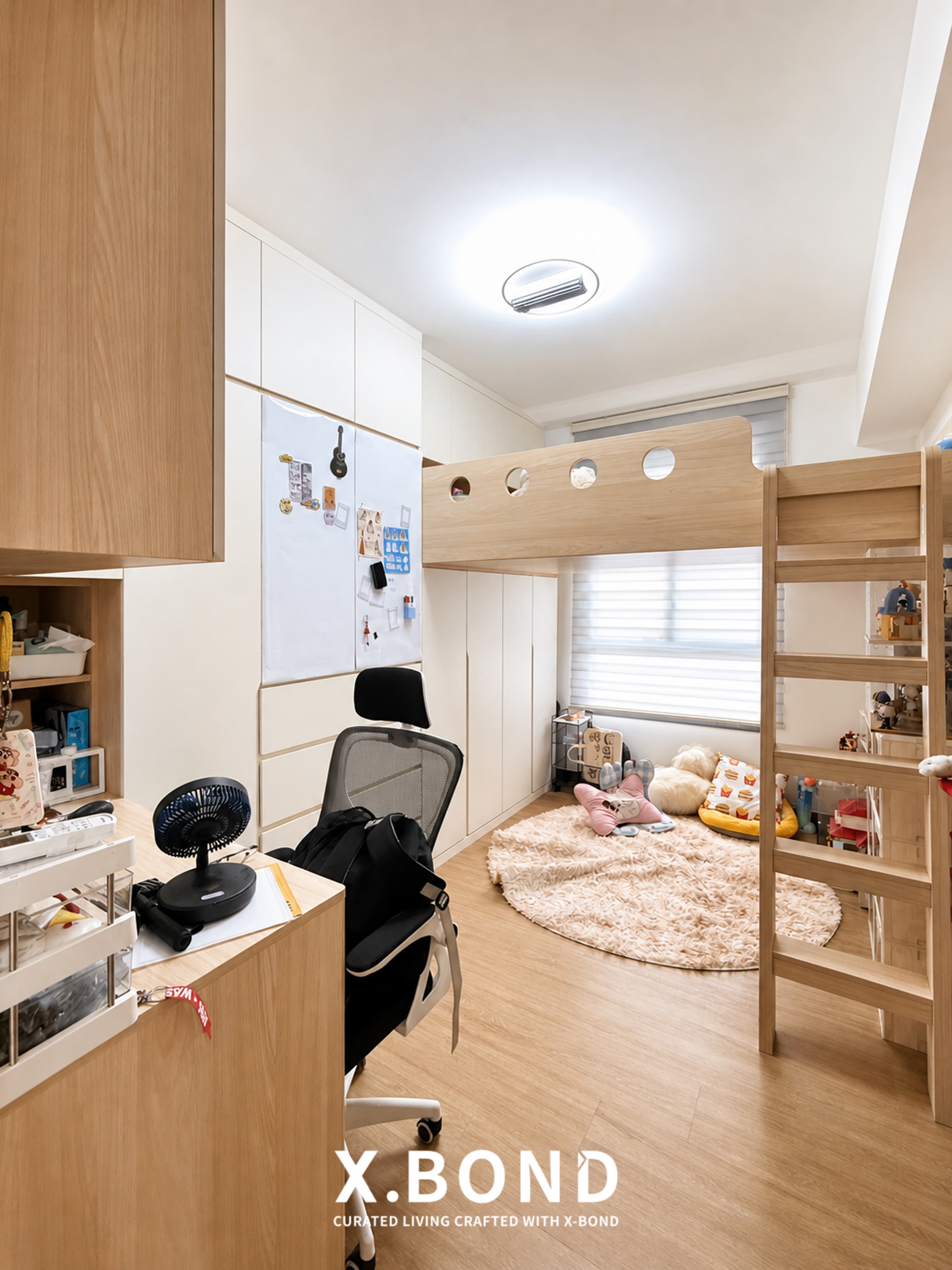 Warm Minimalist HDB in Tengah Central