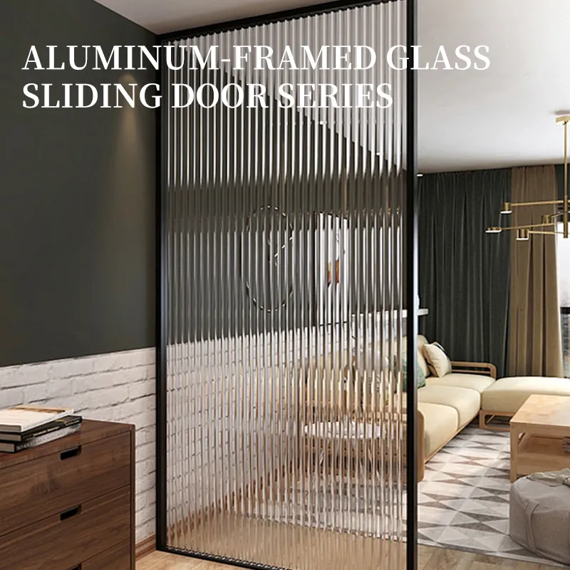 2025 New product Yu Ming Xuan Aluminum frame glass sliding door series