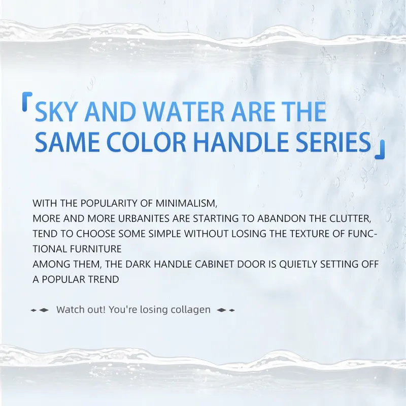 2025 New Arrival | Waterscape Handle Series-X.BOND Customize Furniture Design