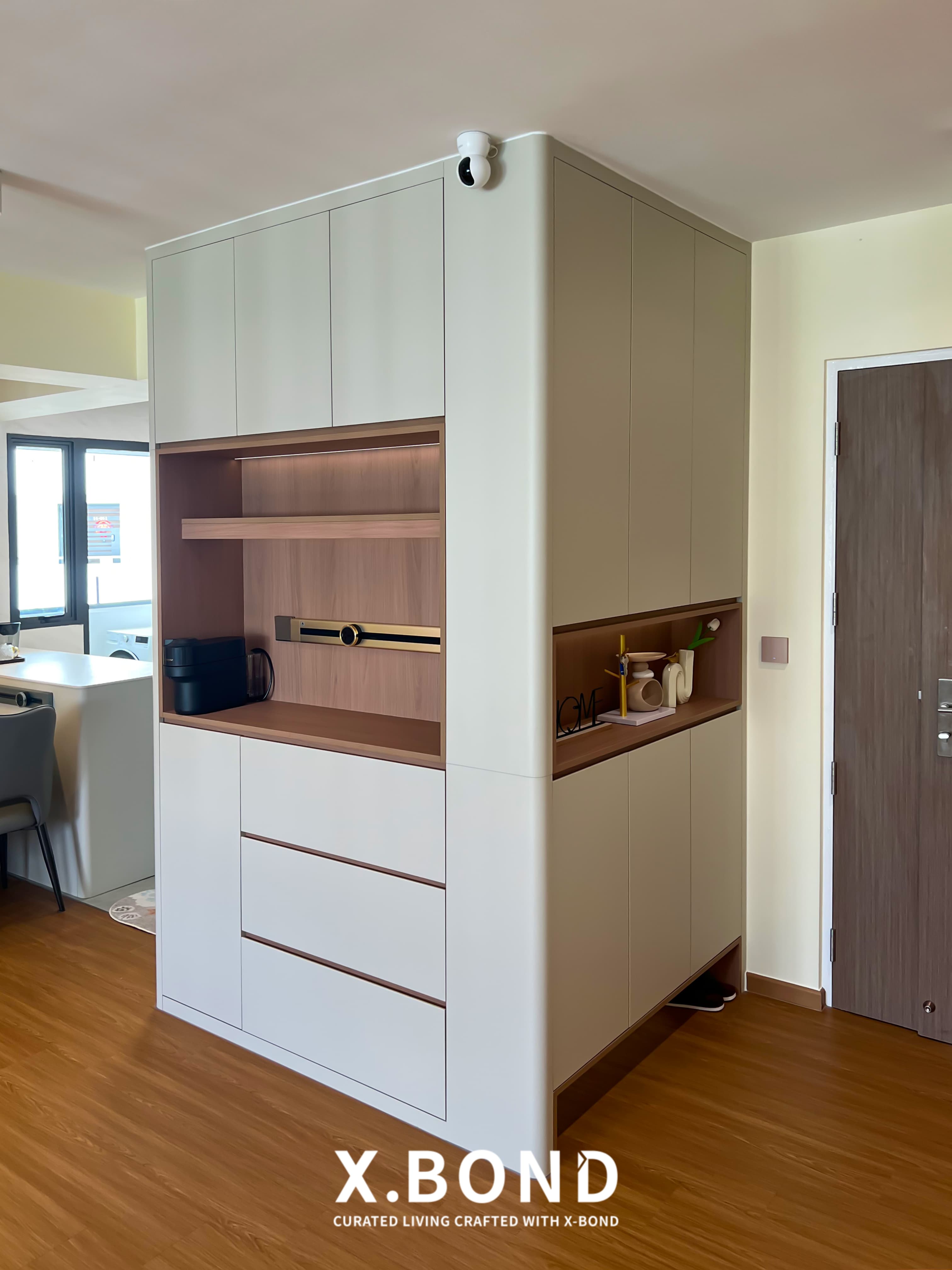 Modern Contemporary Full-House Customization in Woodlands Avenue 1